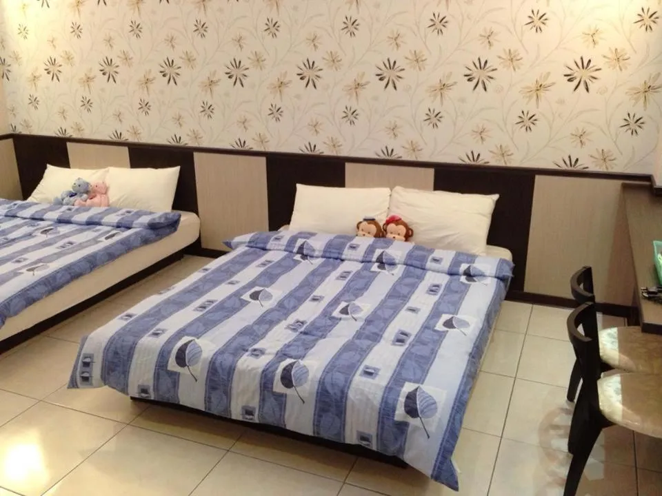 Bed in Luyi Ludao B&B