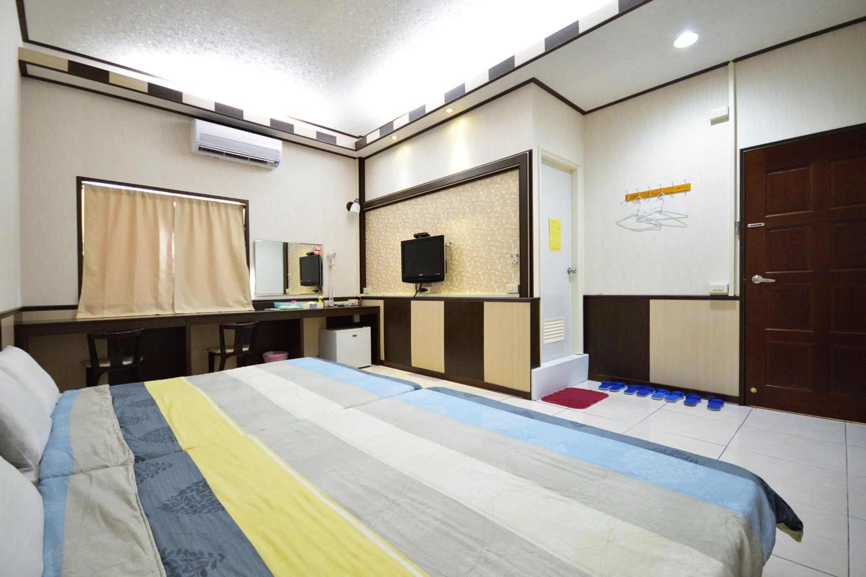 Bed in Luyi Ludao B&B