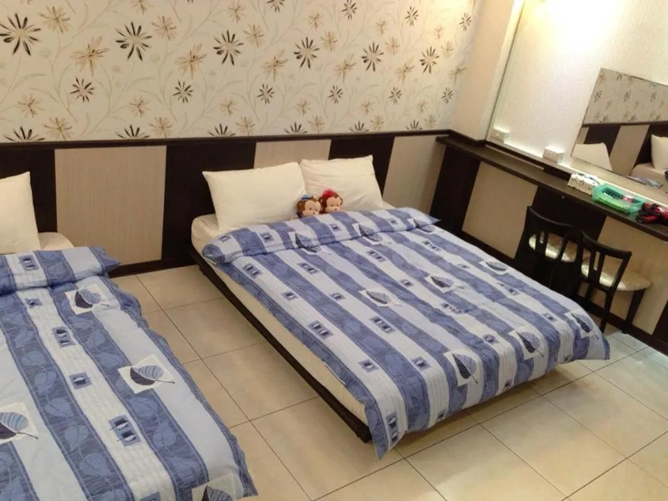 Bed in Luyi Ludao B&B