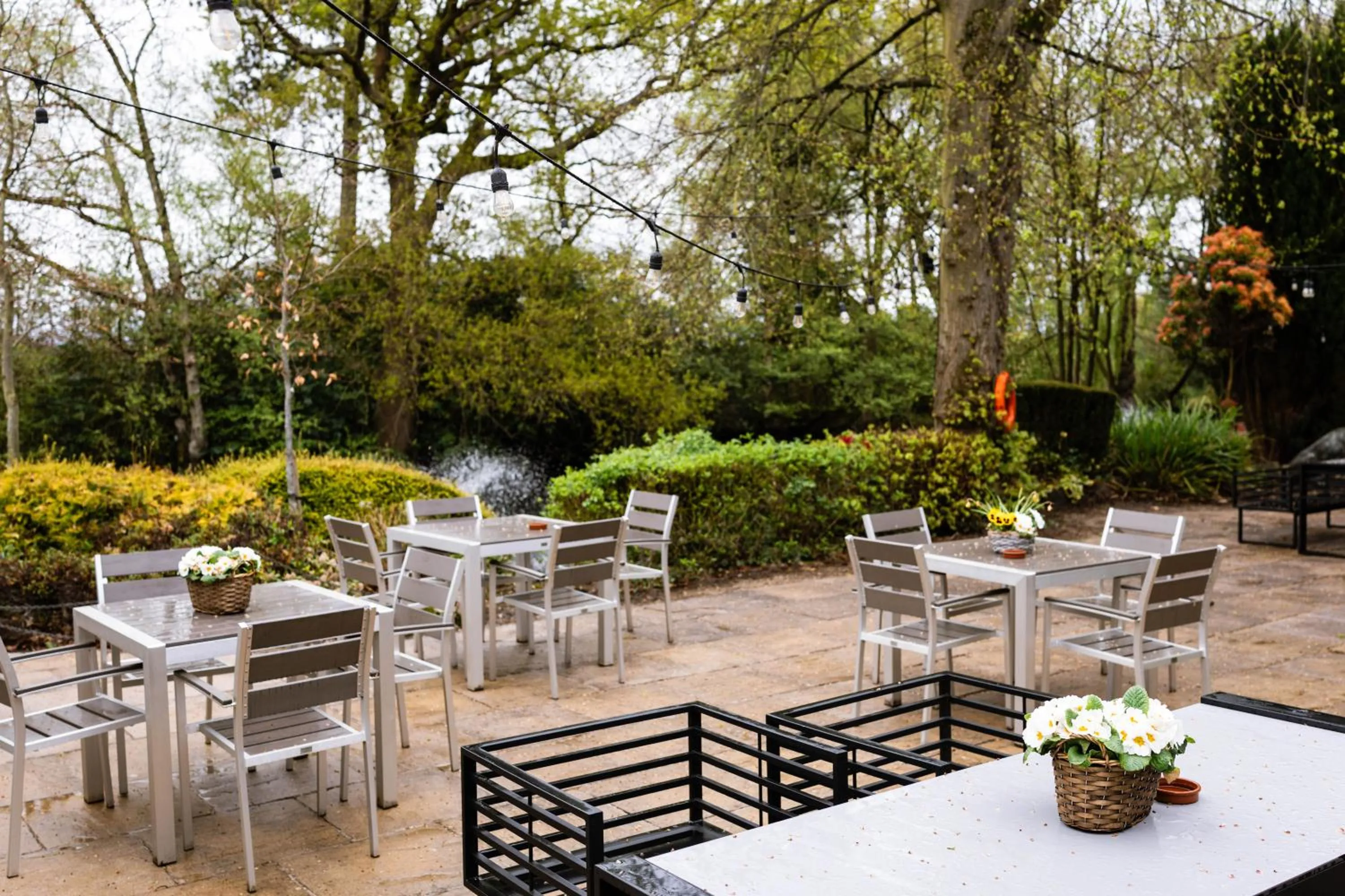 Seating area in Mere Court Hotel
