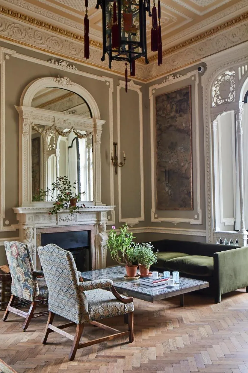 Dining area in Oakley Court