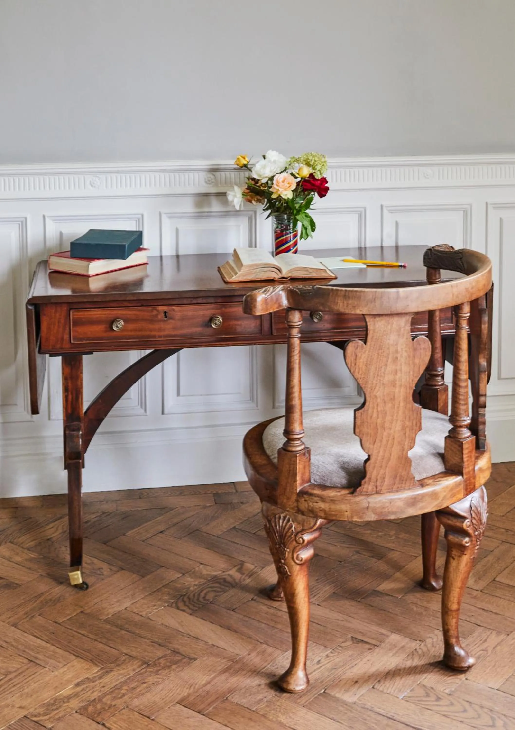 Decorative detail in Oakley Court