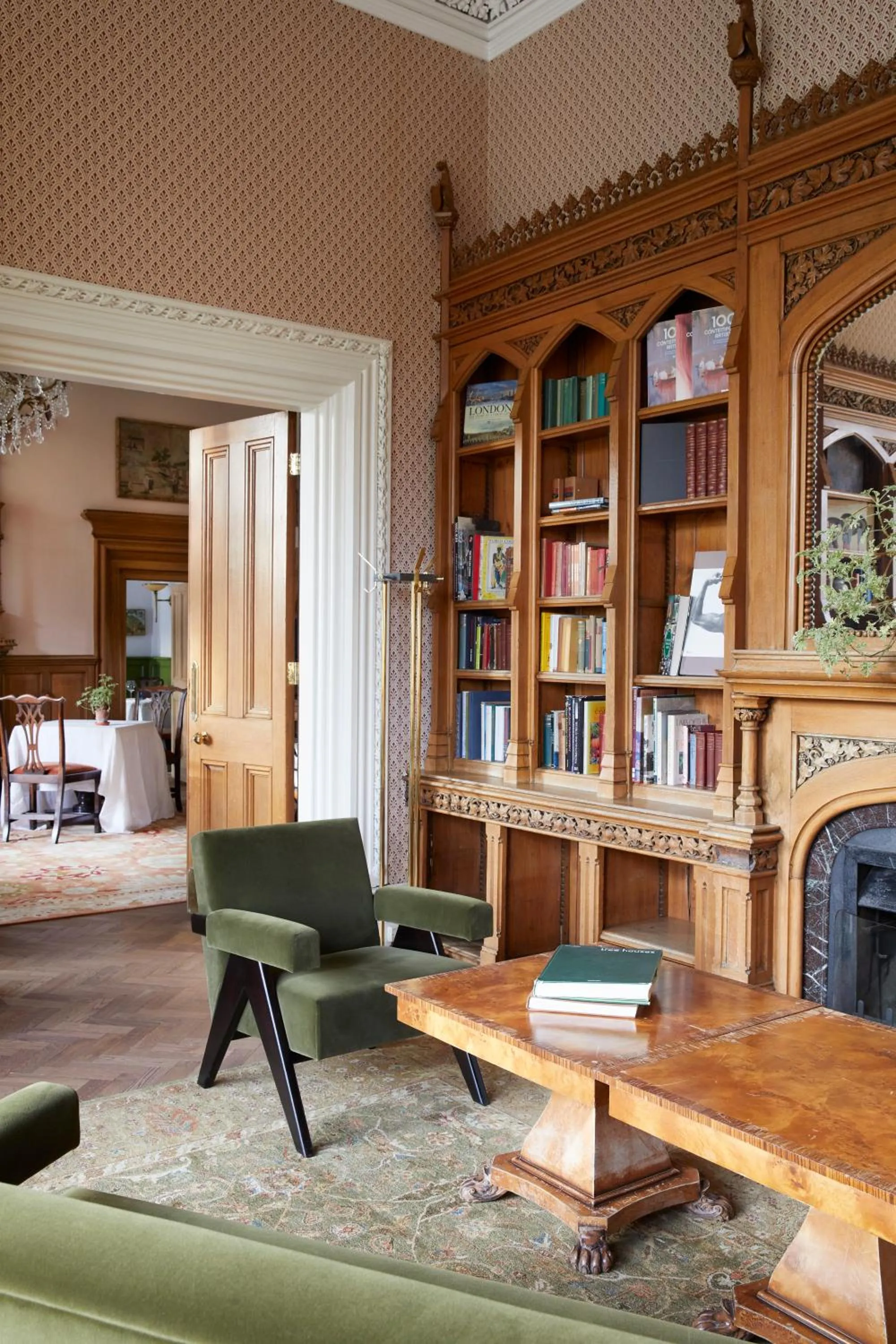 Library in Oakley Court