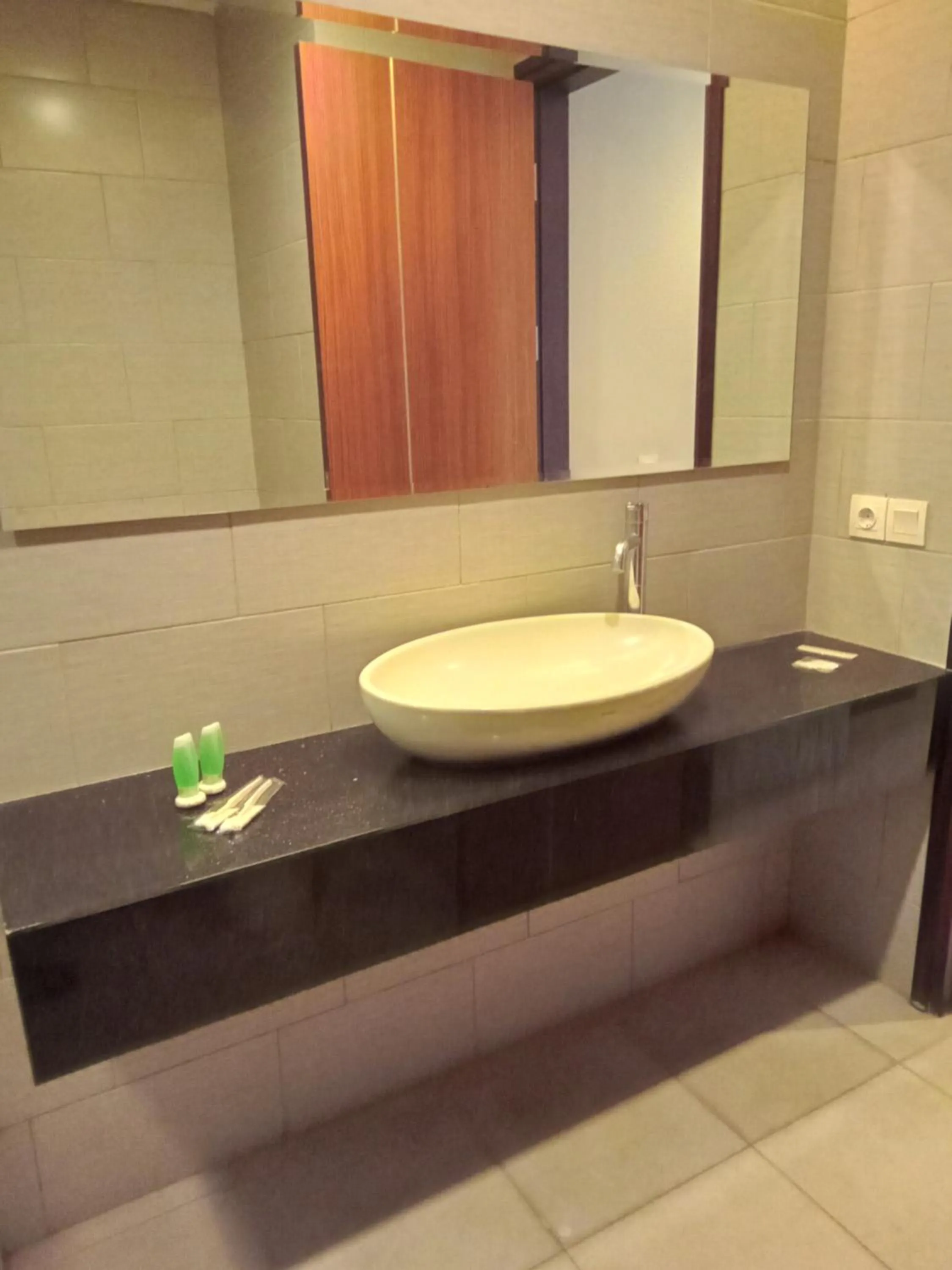 Bathroom in Moscato Hotel