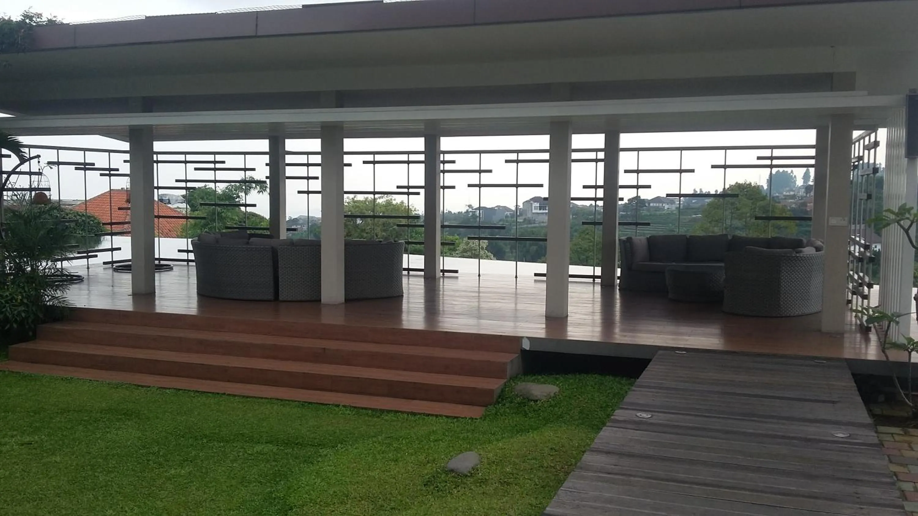 Garden view in Moscato Hotel