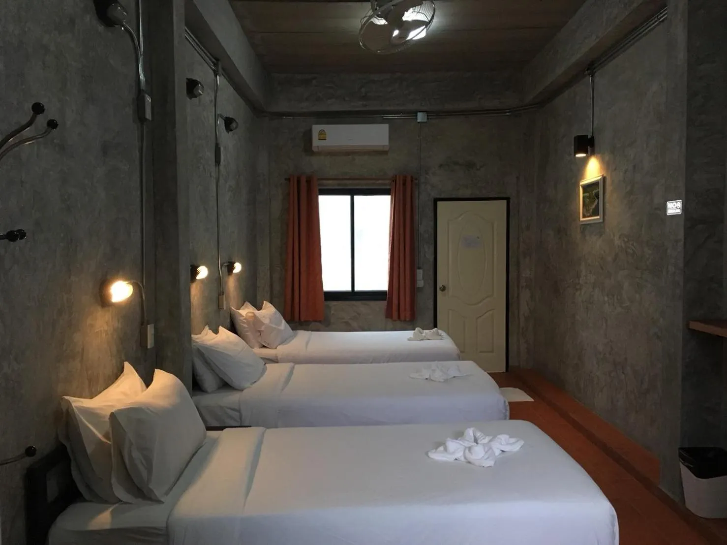 Bed in White Jail at Koh Tao Hostel