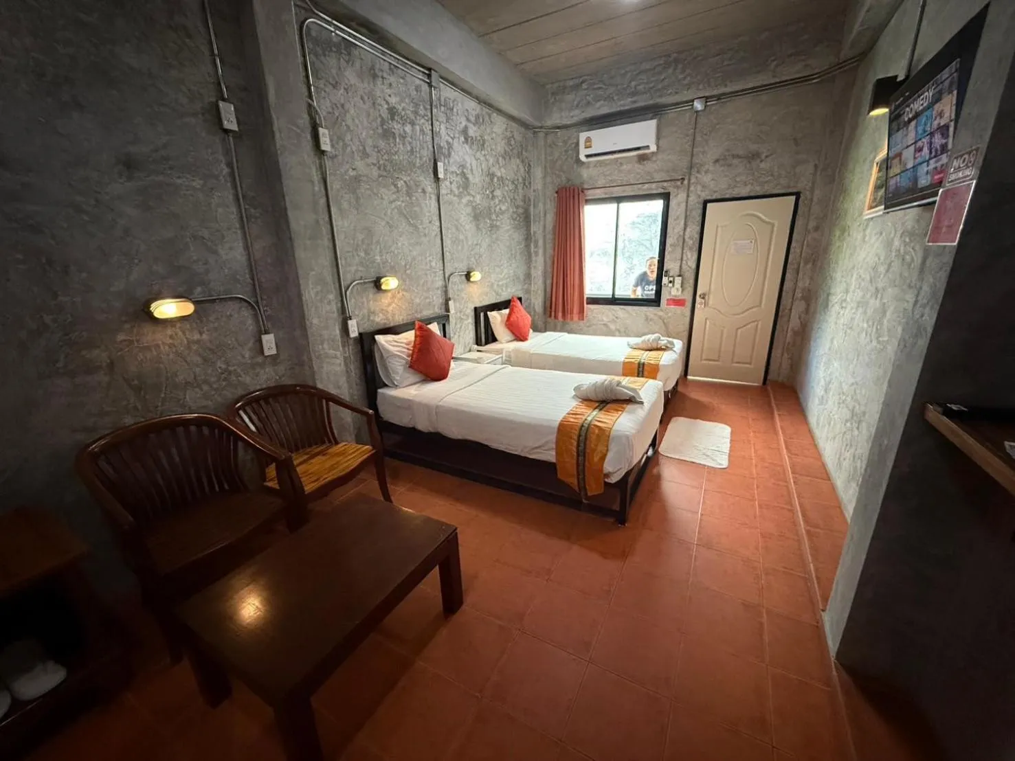 Bed in White Jail at Koh Tao Hostel