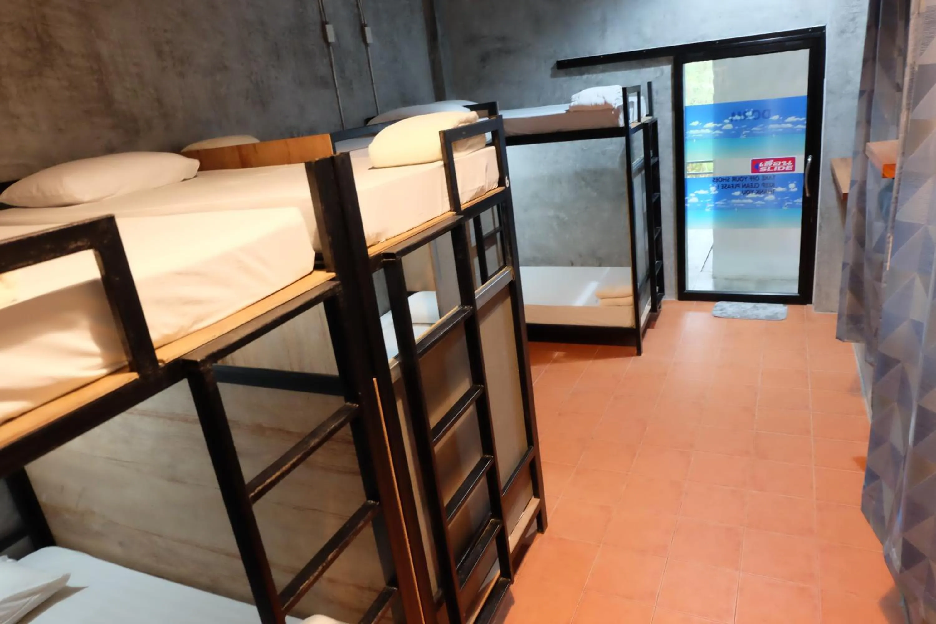 Bed in White Jail at Koh Tao Hostel