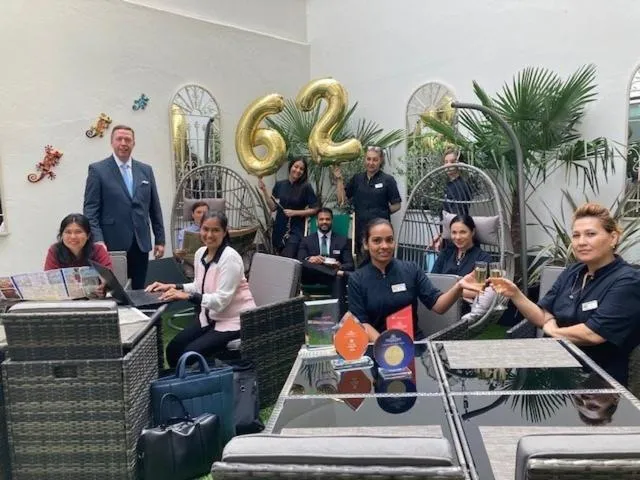 Staff in Astor Court Hotel