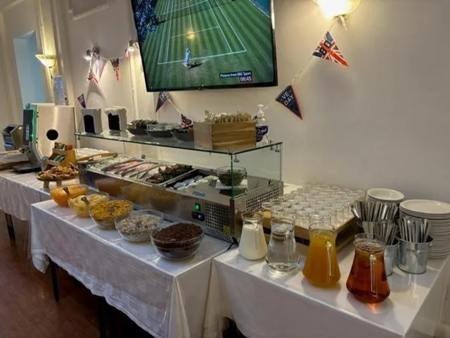 Buffet breakfast in Astor Court Hotel