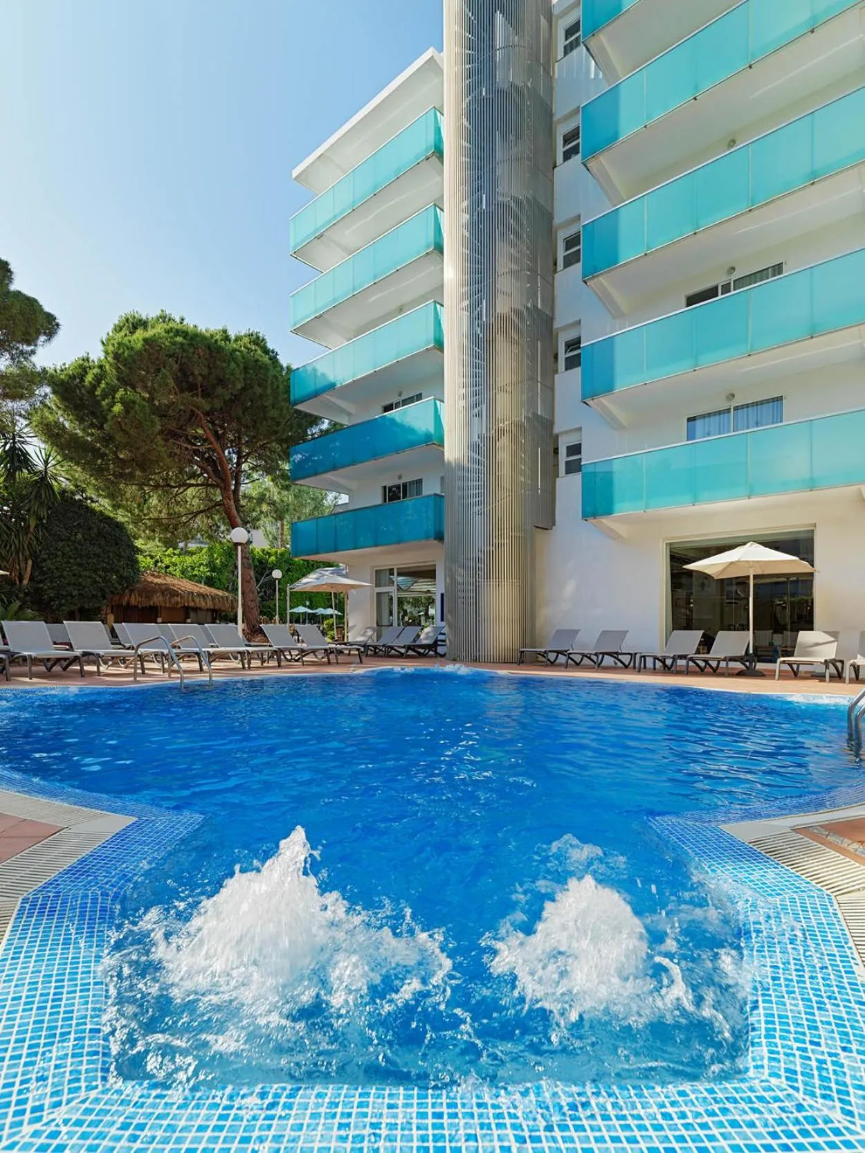 Swimming pool in H10 Delfín - Adults Only