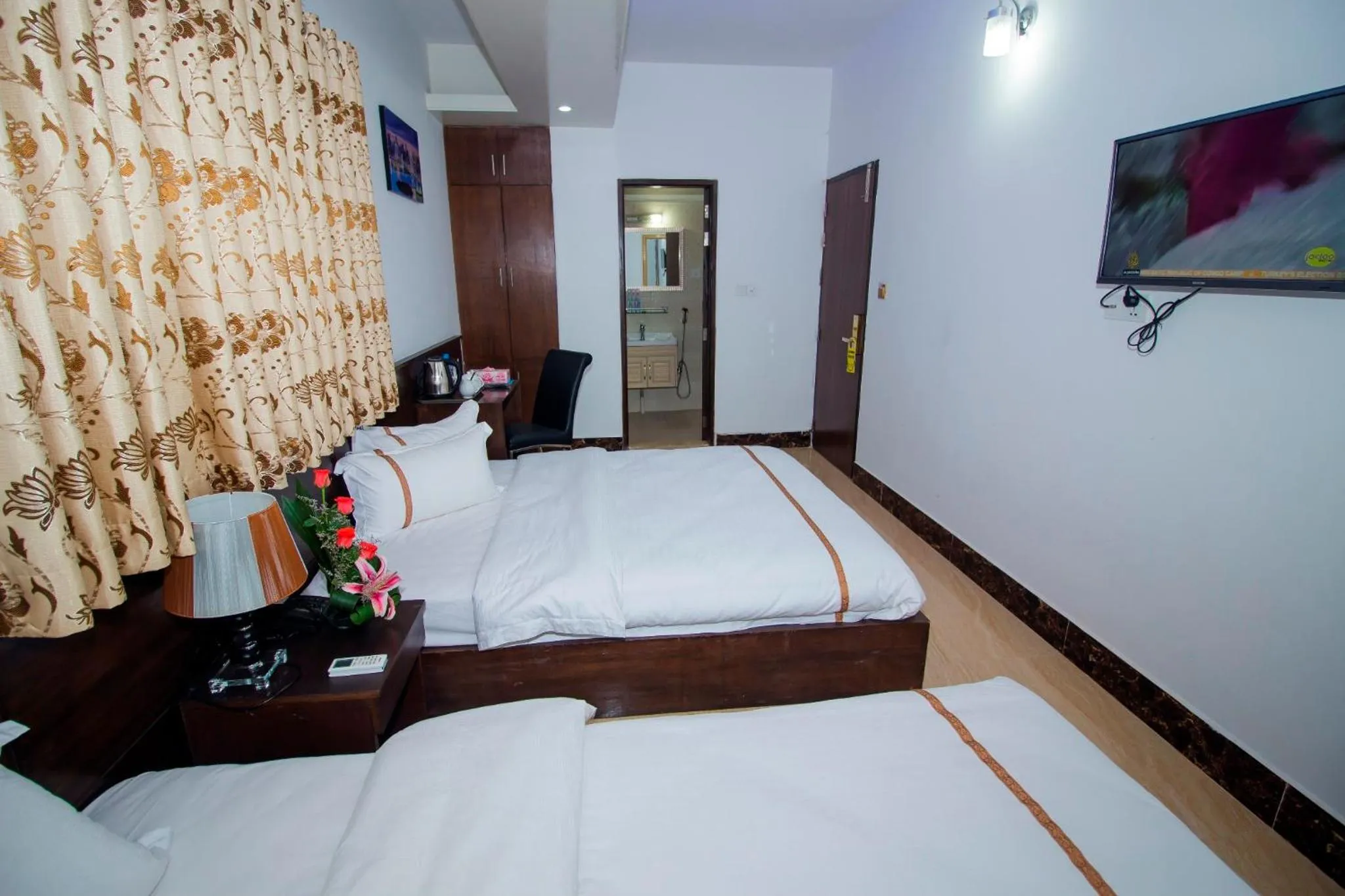 Bed in Hotel Progati Inn Ltd.