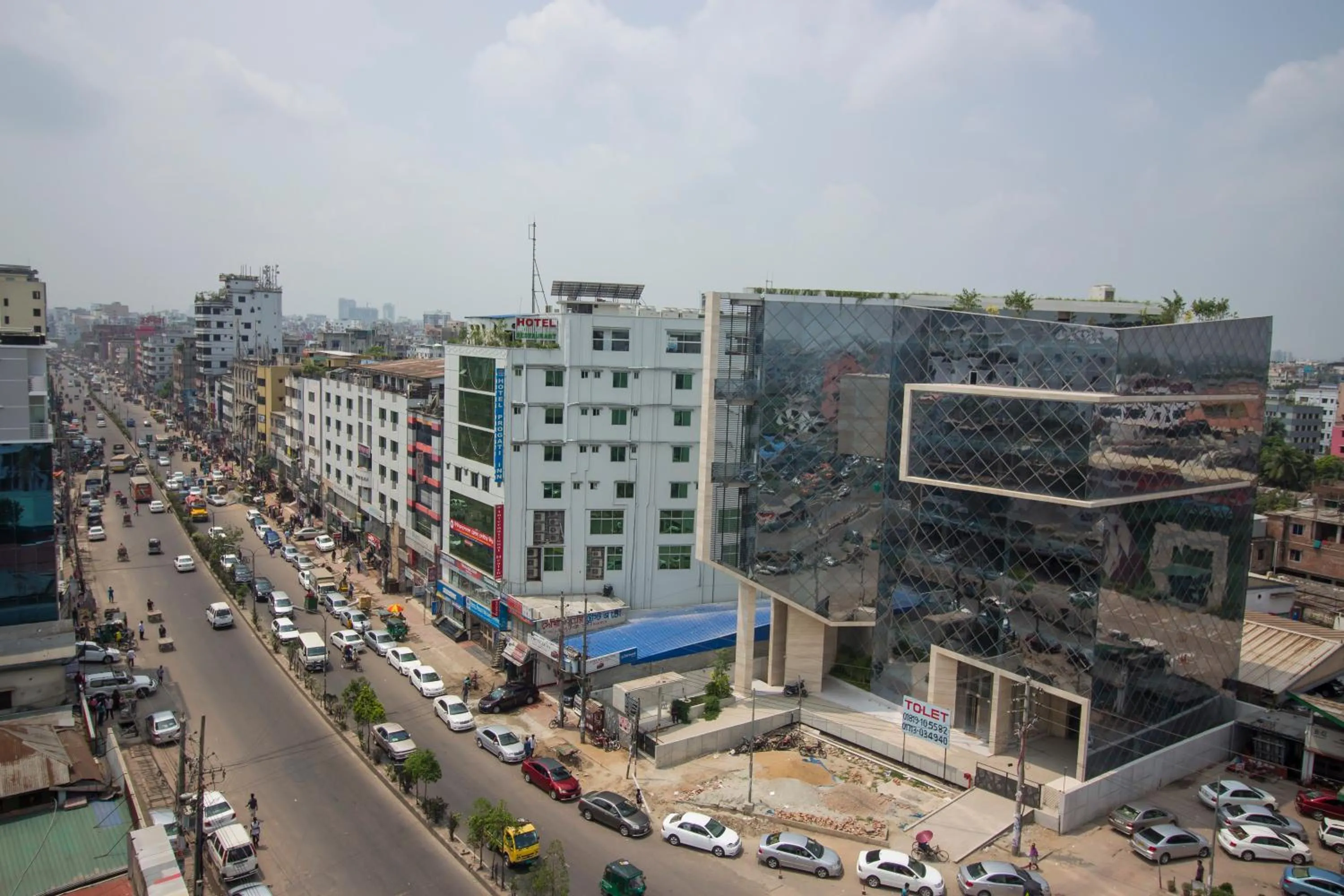 Bird's eye view in Hotel Progati Inn Ltd.