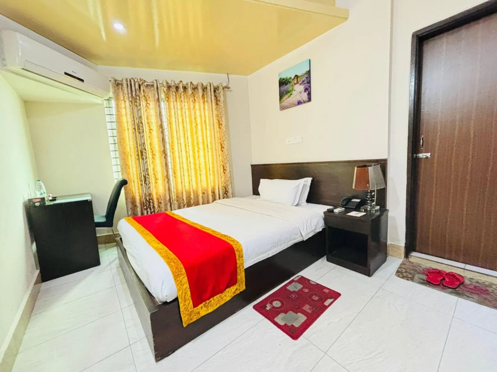 Bed in Hotel Progati Inn Ltd.