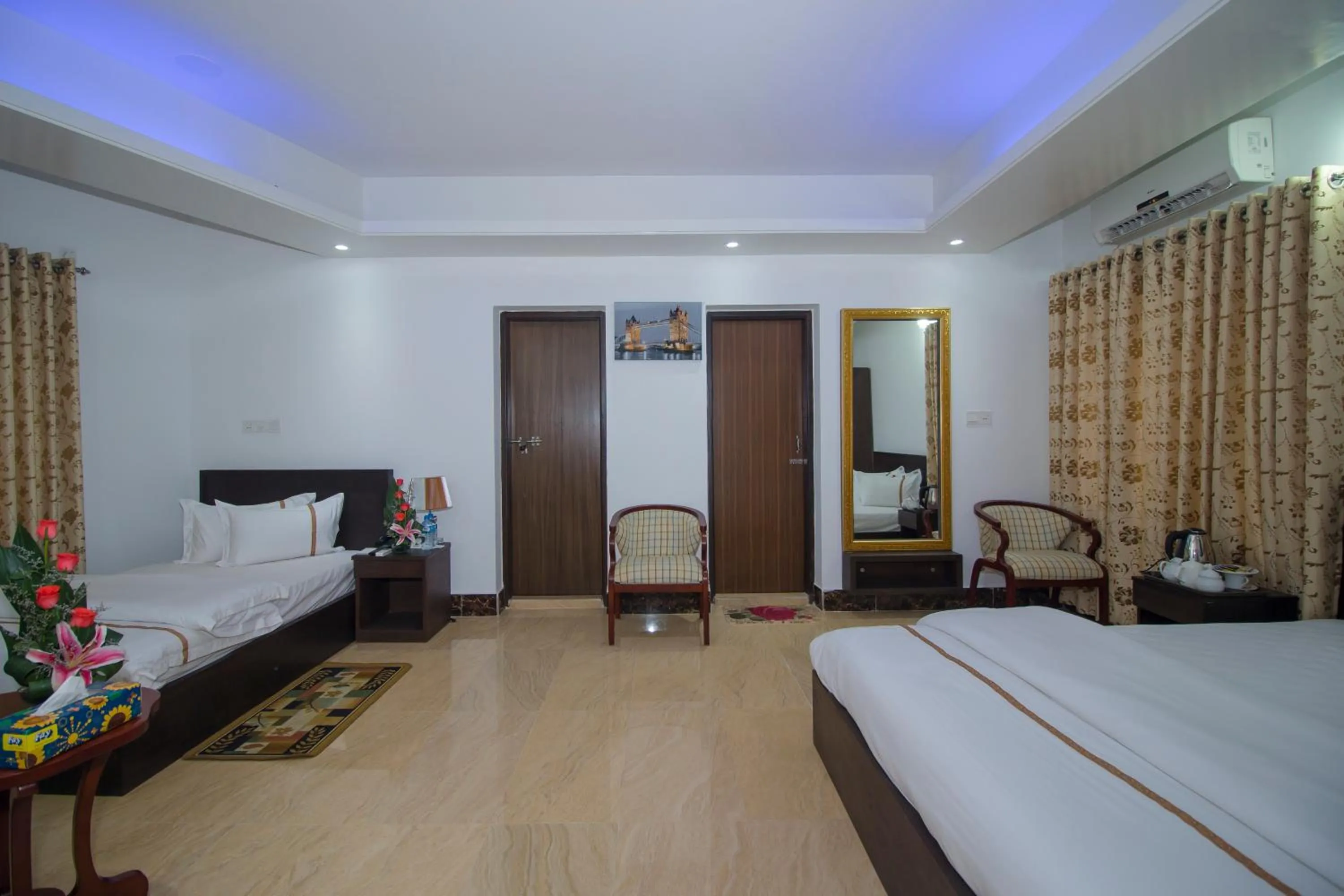 Living room, Bed in Hotel Progati Inn Ltd.