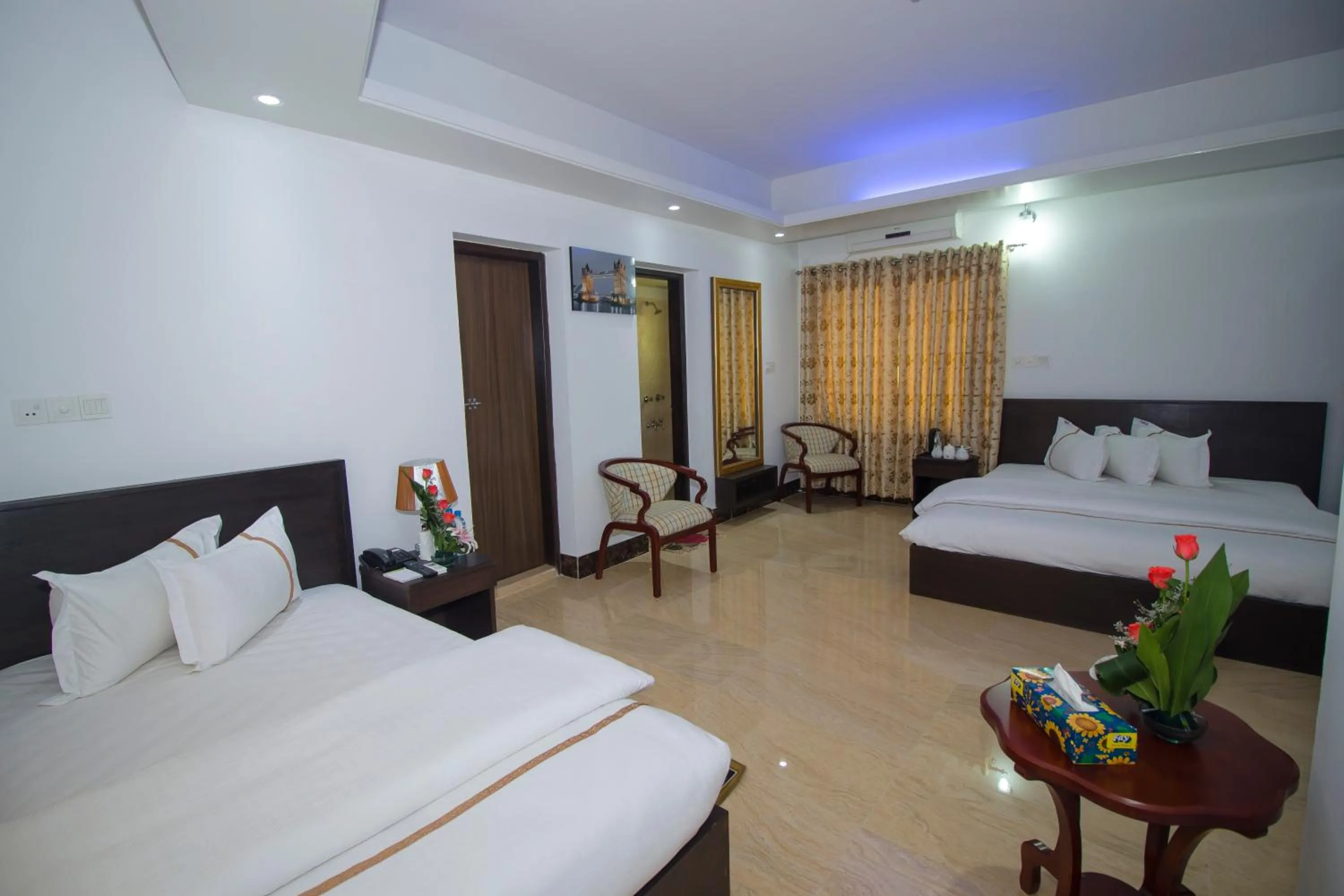 Living room, Bed in Hotel Progati Inn Ltd.