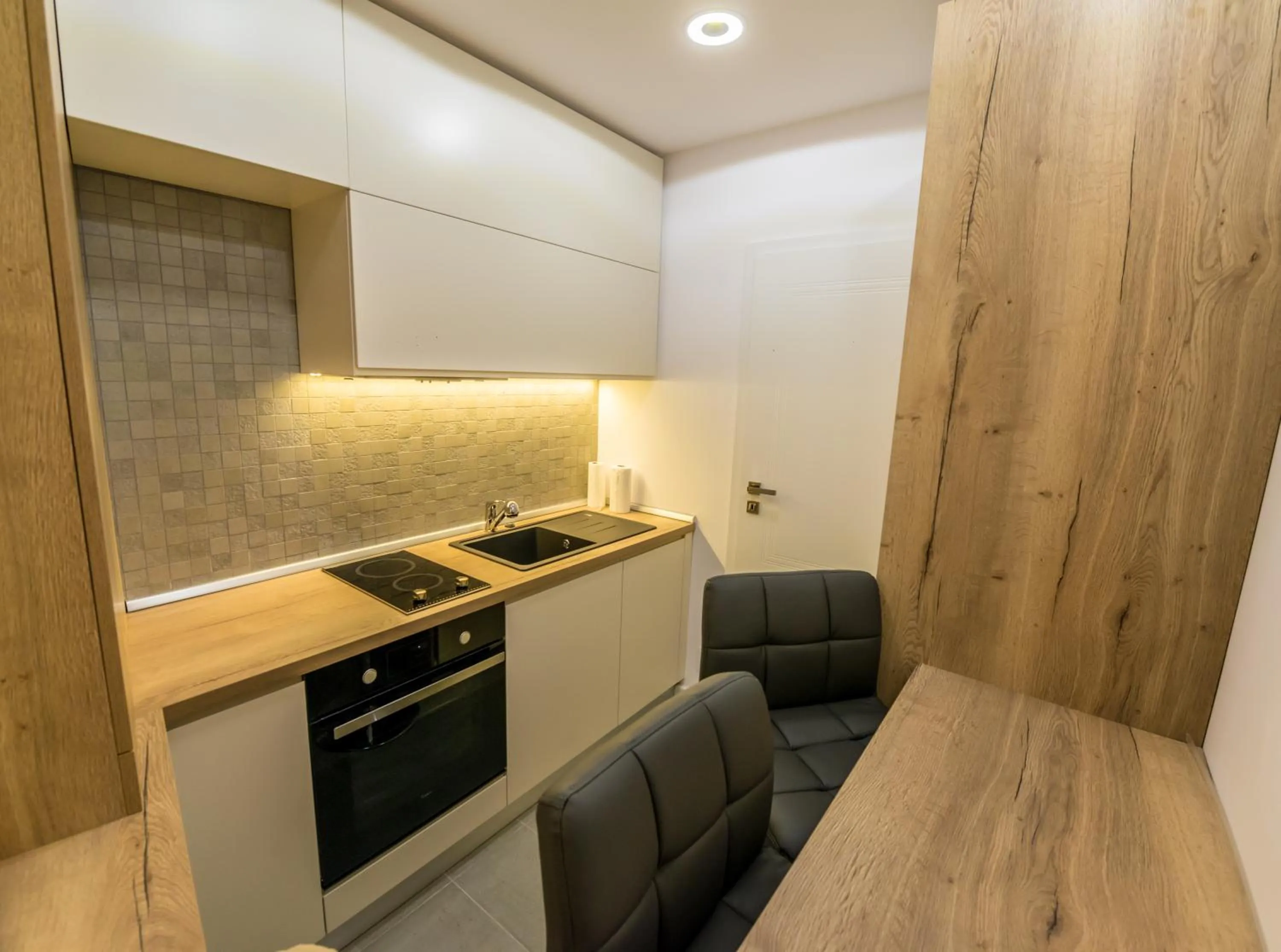 Kitchen or kitchenette in UBA Accommodation Aparthotel