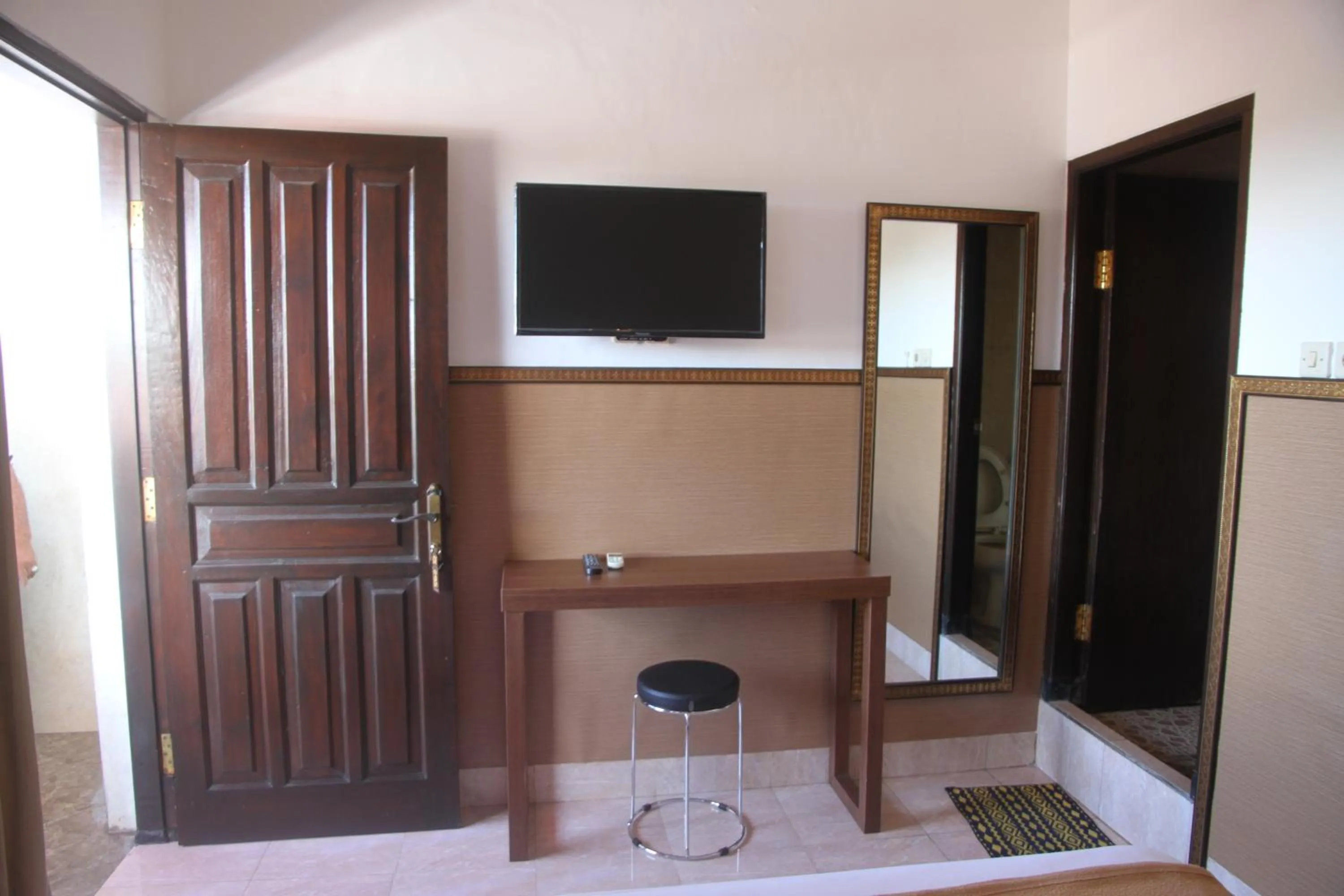 Seating area in Pandora Hotel