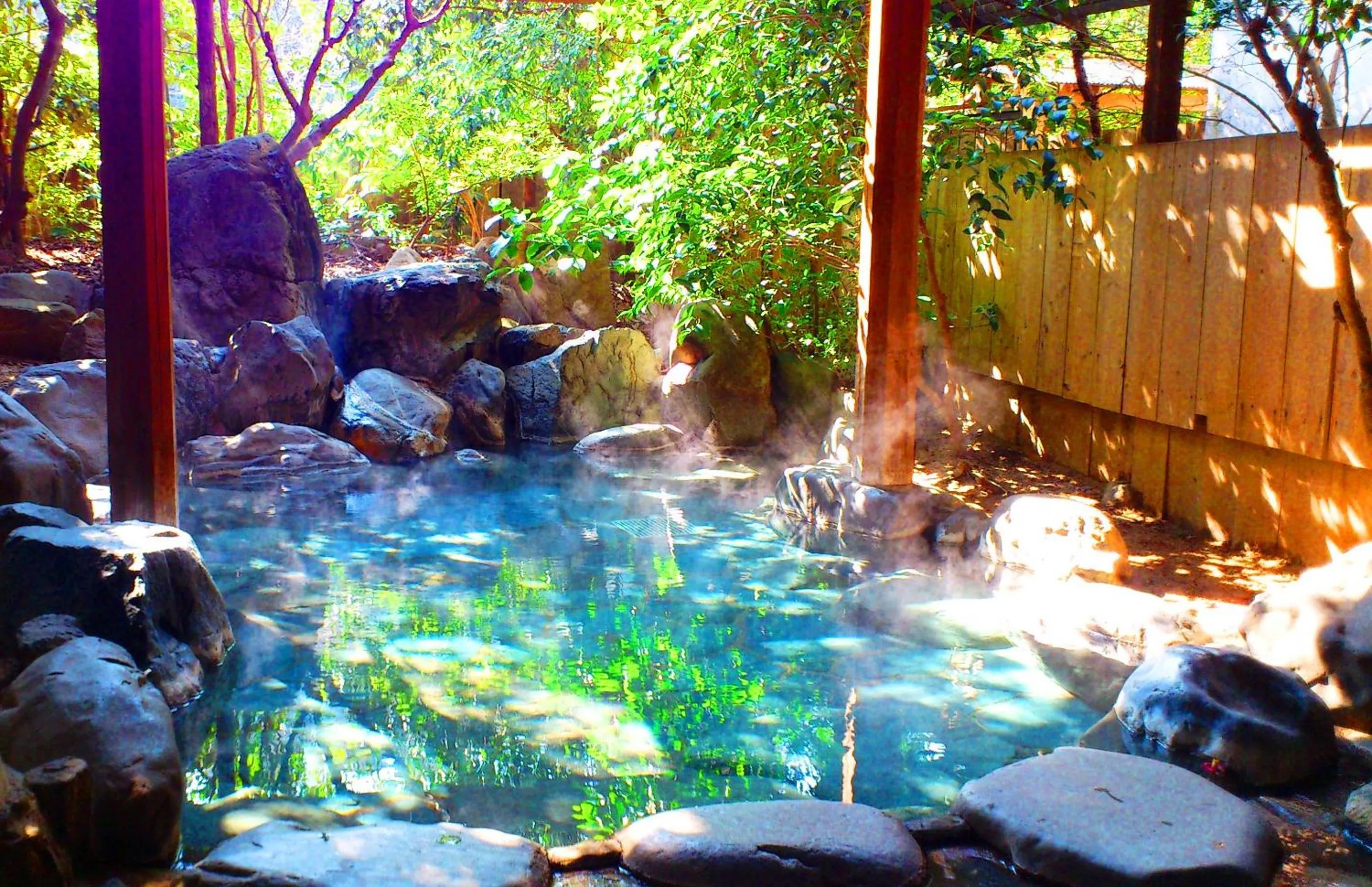 Open Air Bath in Seiryuso
