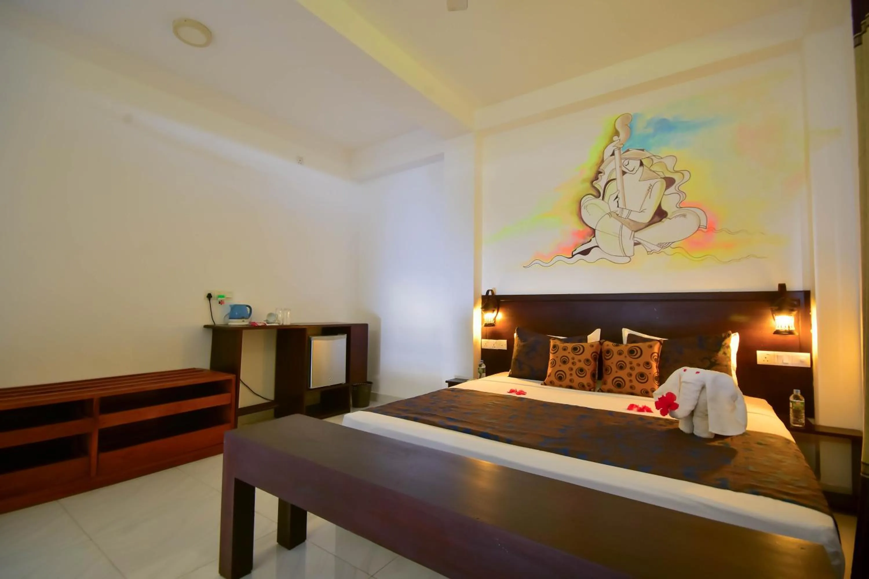 Bed in Jungle Villa - Induruwa