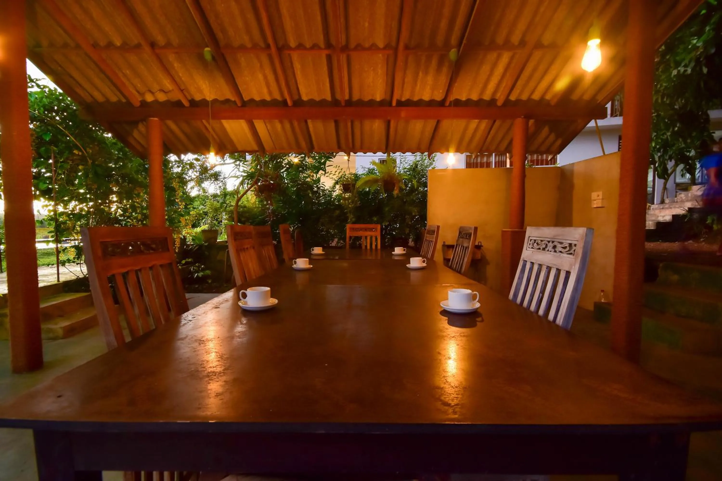 Patio in Jungle Villa - Induruwa
