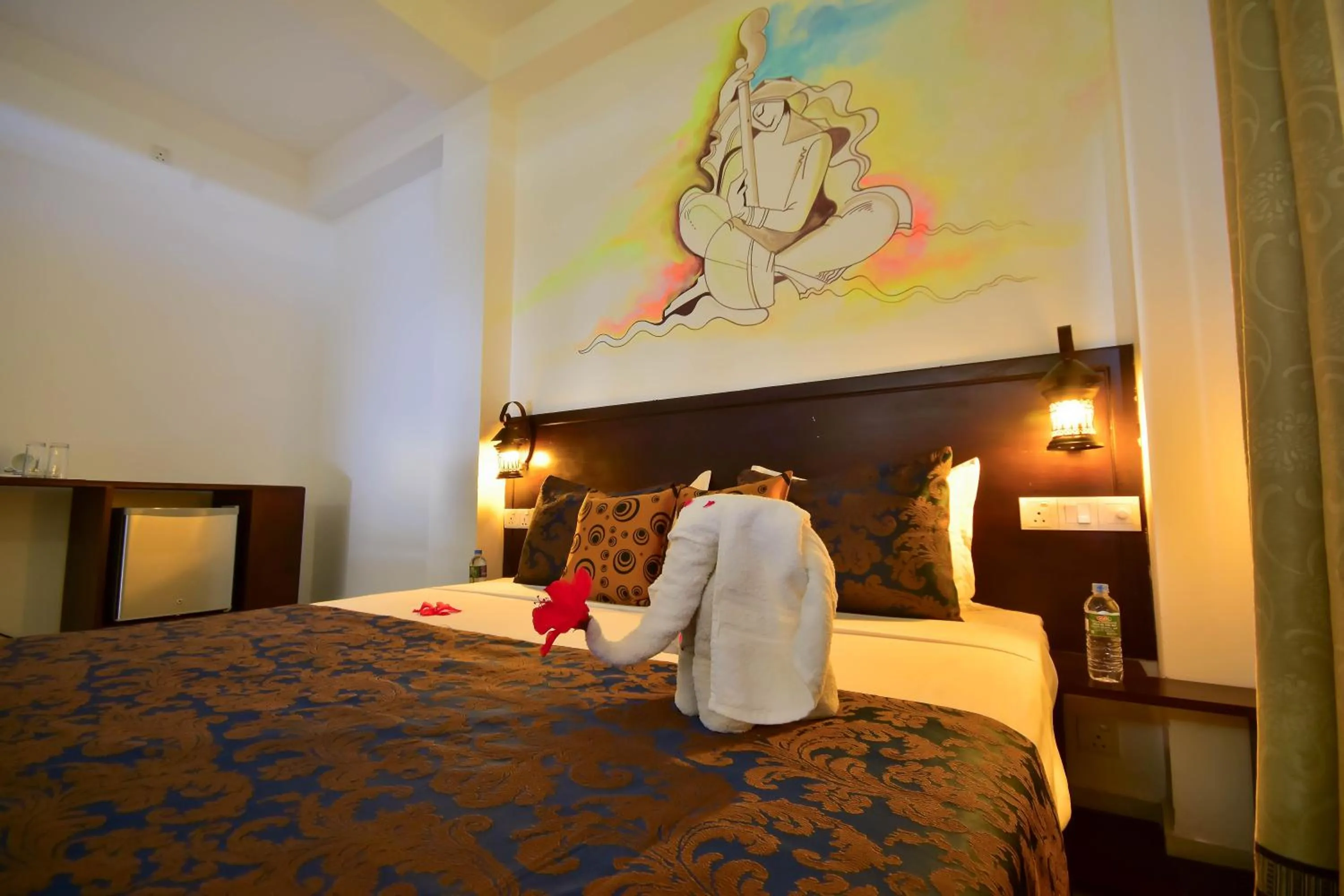 Bed in Jungle Villa - Induruwa