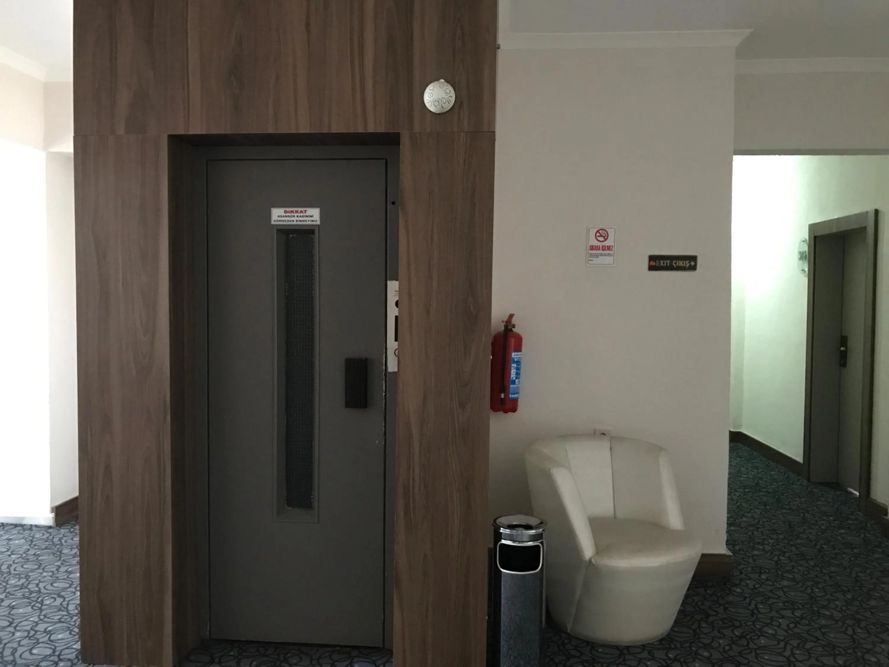 Floor plan in Hande Hotel