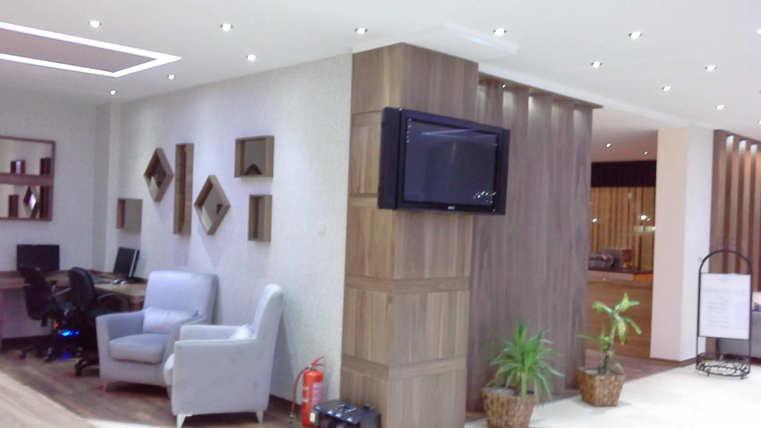 Lobby or reception in Hande Hotel