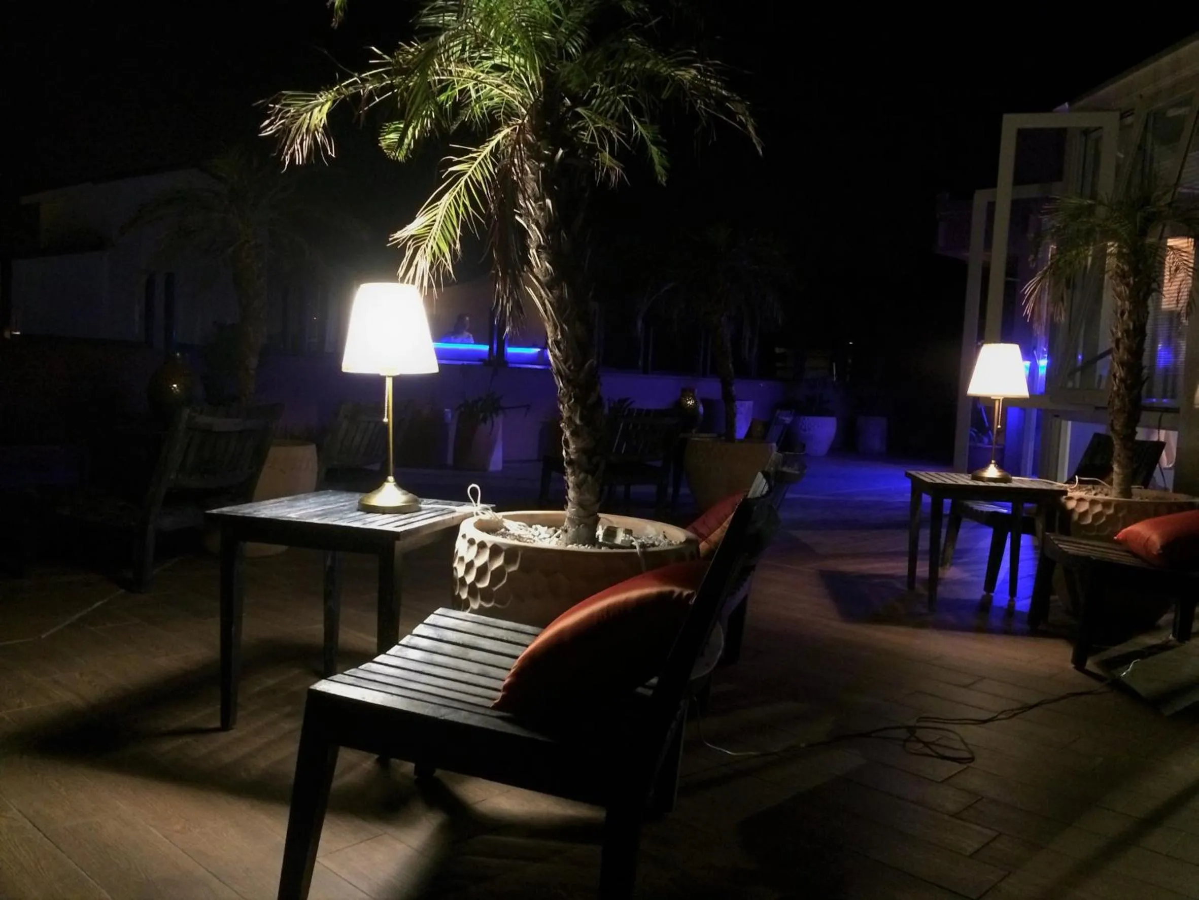 Patio in Dreamer Boutique Hotel