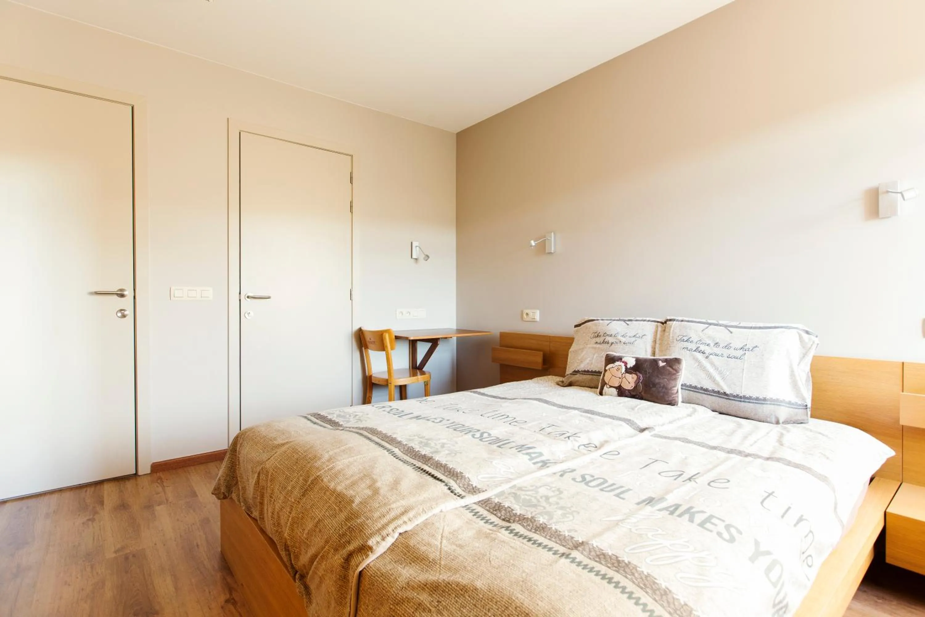 Photo of the whole room, Bed in B&B Hoeve de Schapenkop