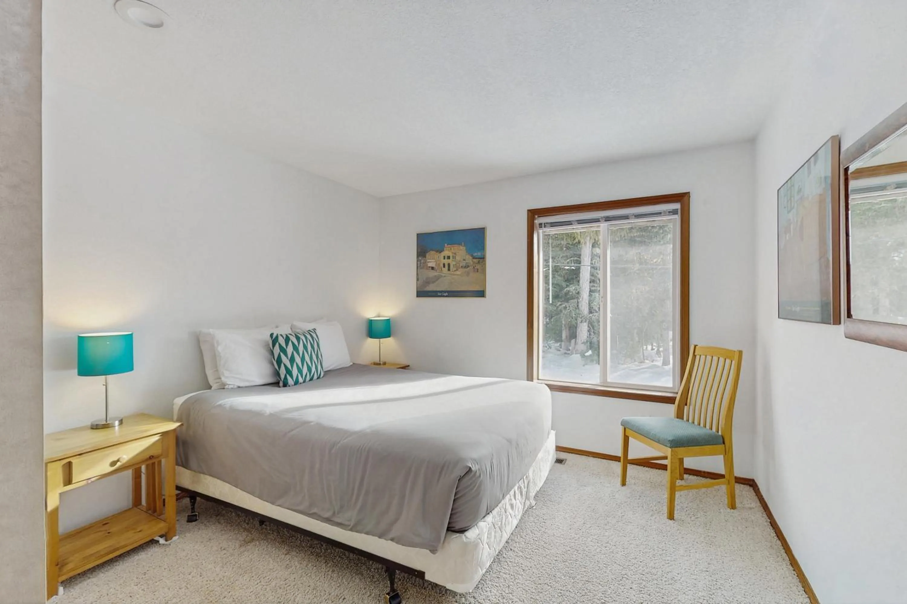 Bed in Multorpor Ski Lodge