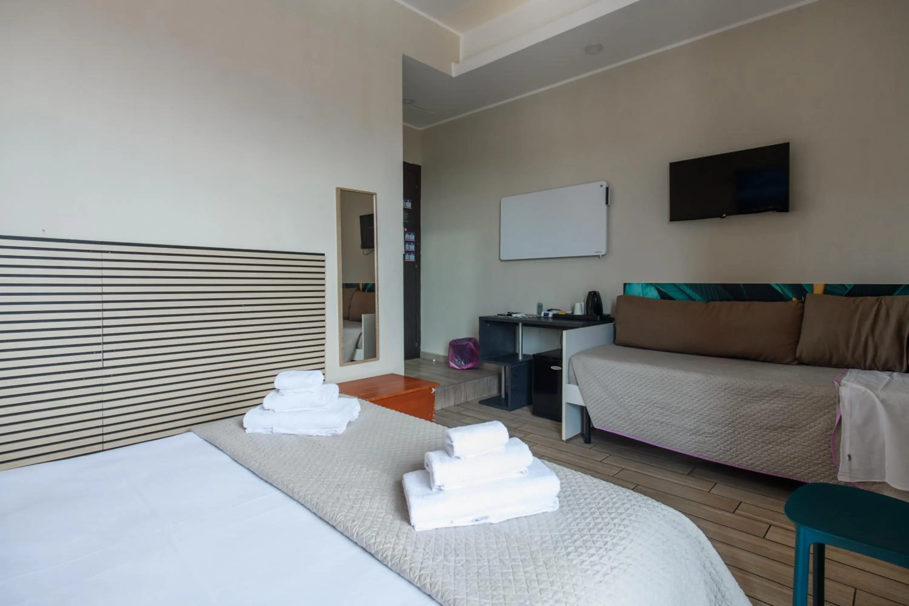 Bed in B&B Metropolitan