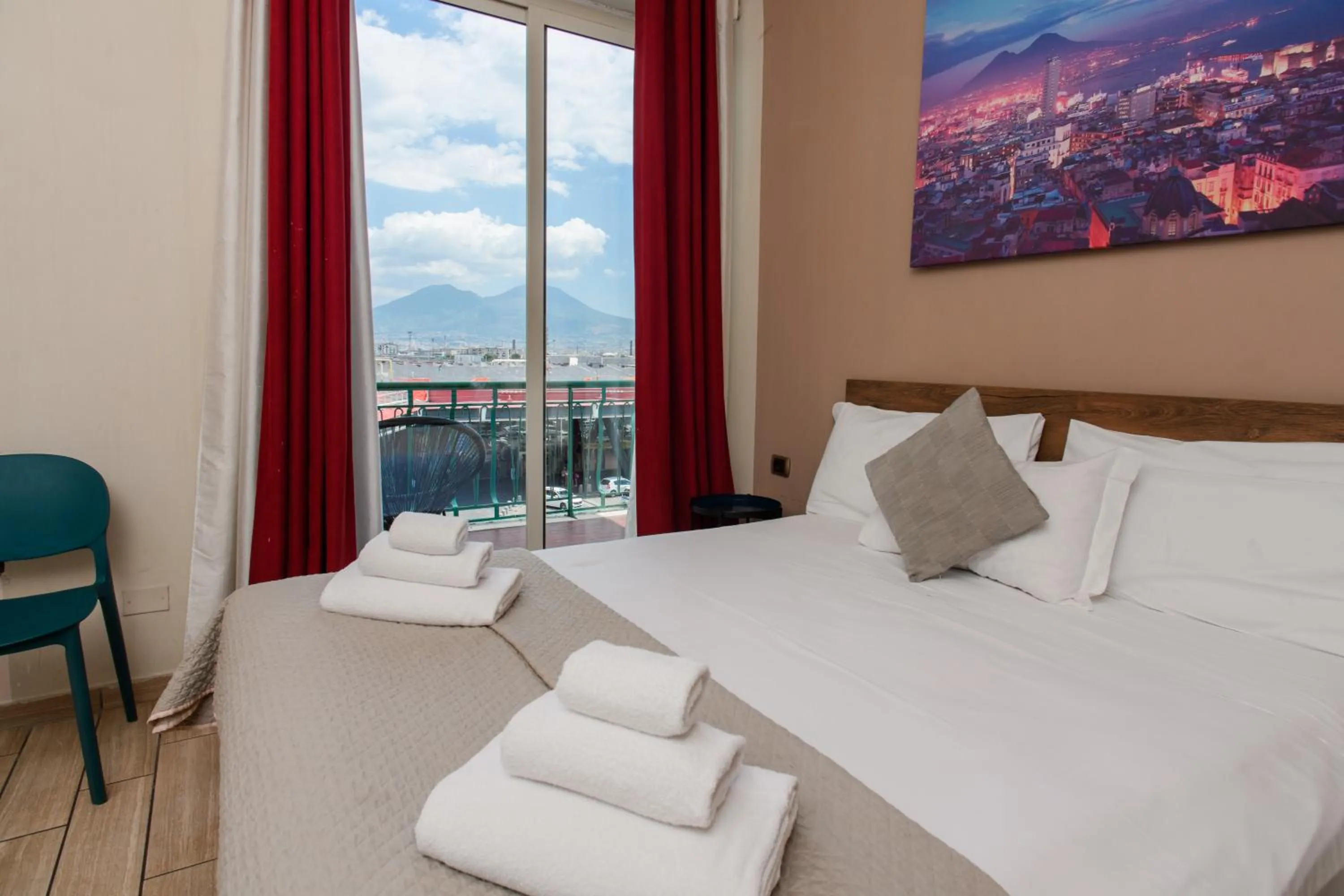 Bed in B&B Metropolitan