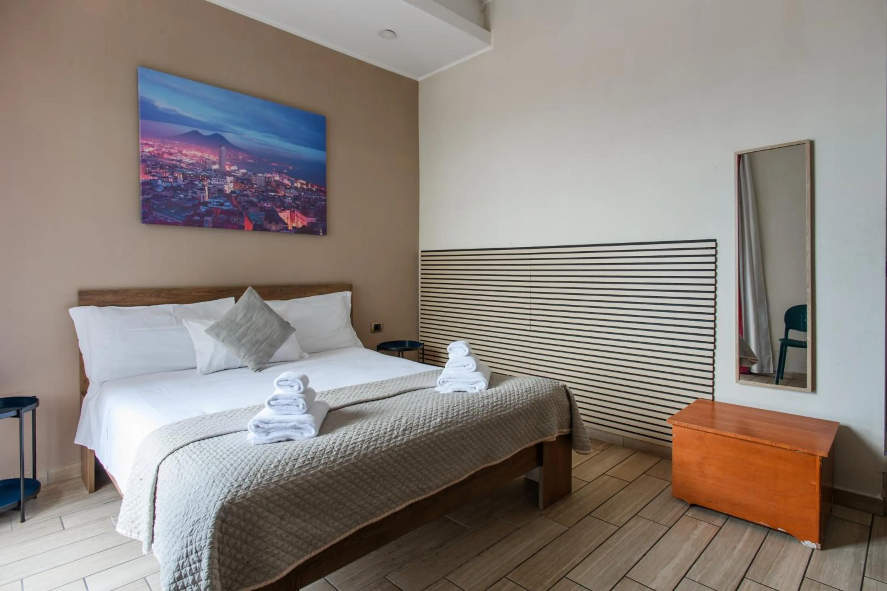 Bed in B&B Metropolitan