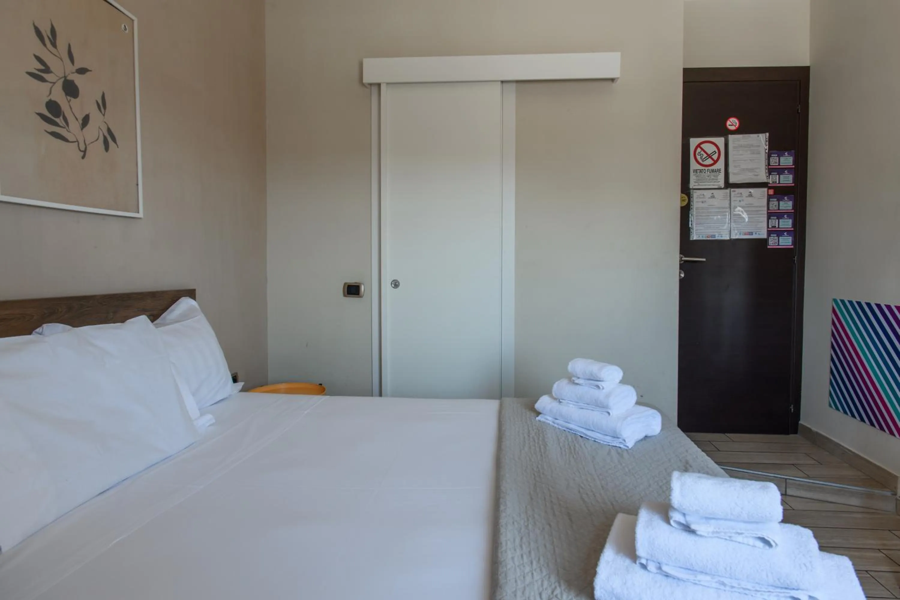 Bed in B&B Metropolitan