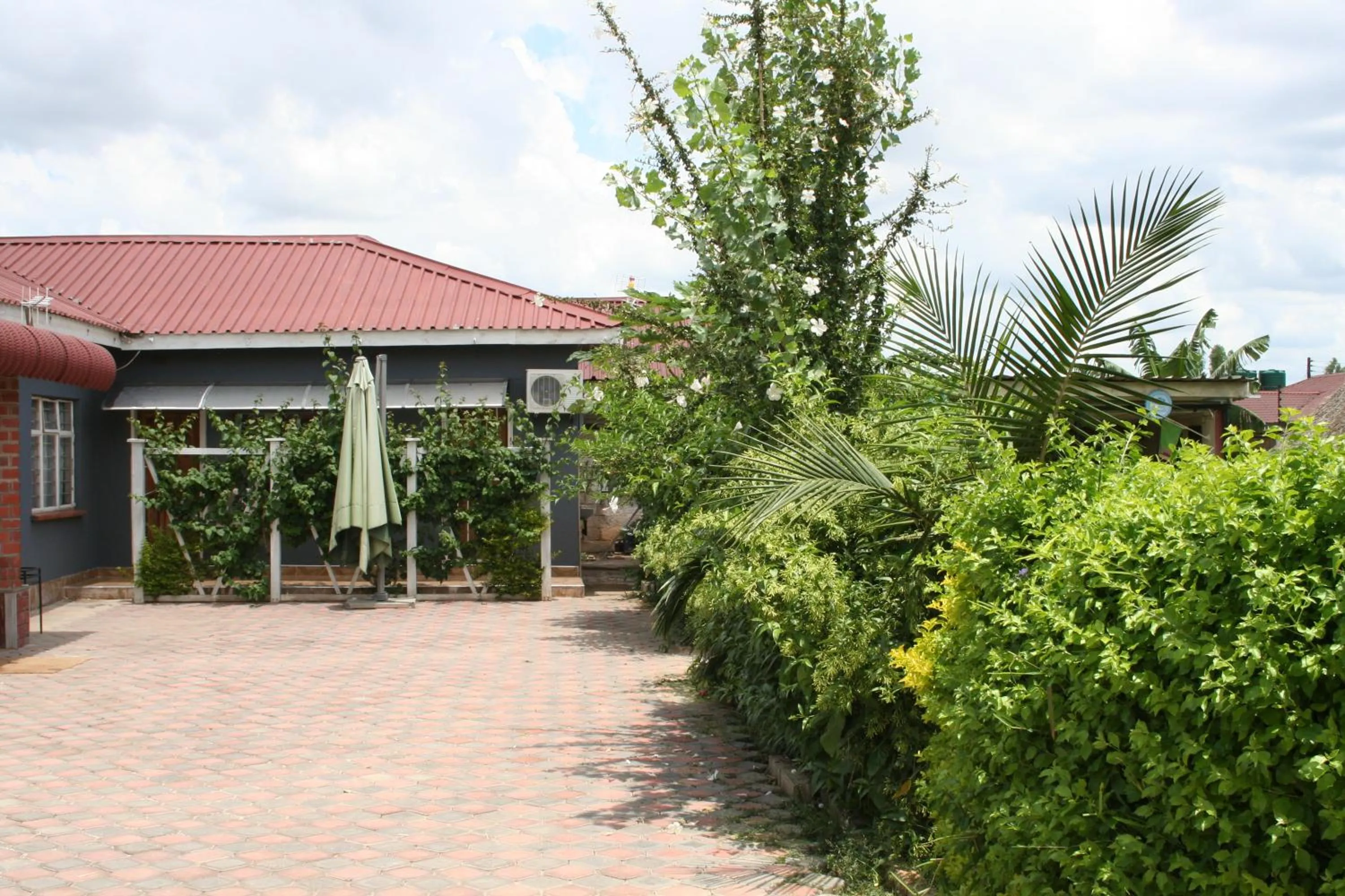 Patio in Honeybed Lodge