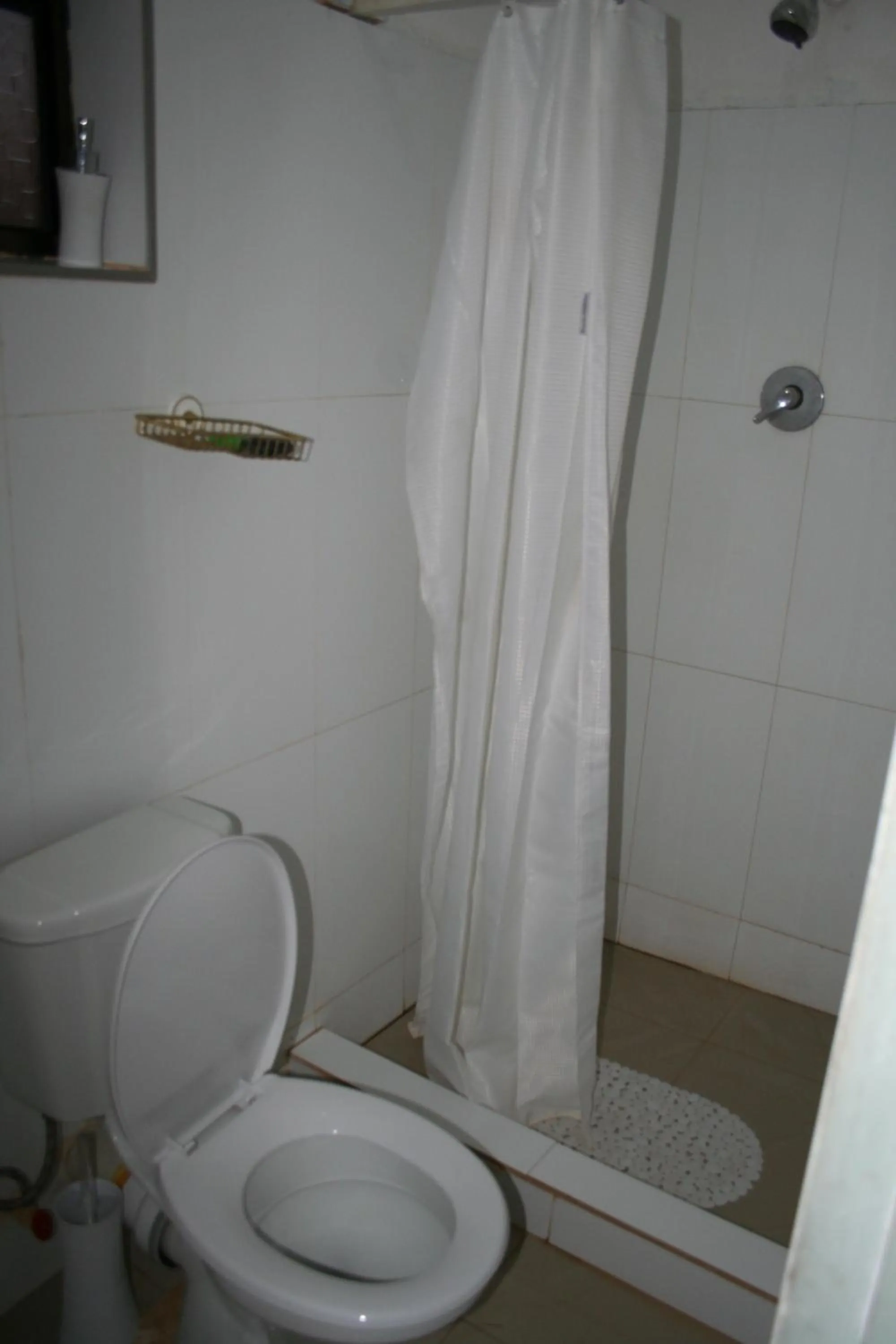 Shower in Honeybed Lodge