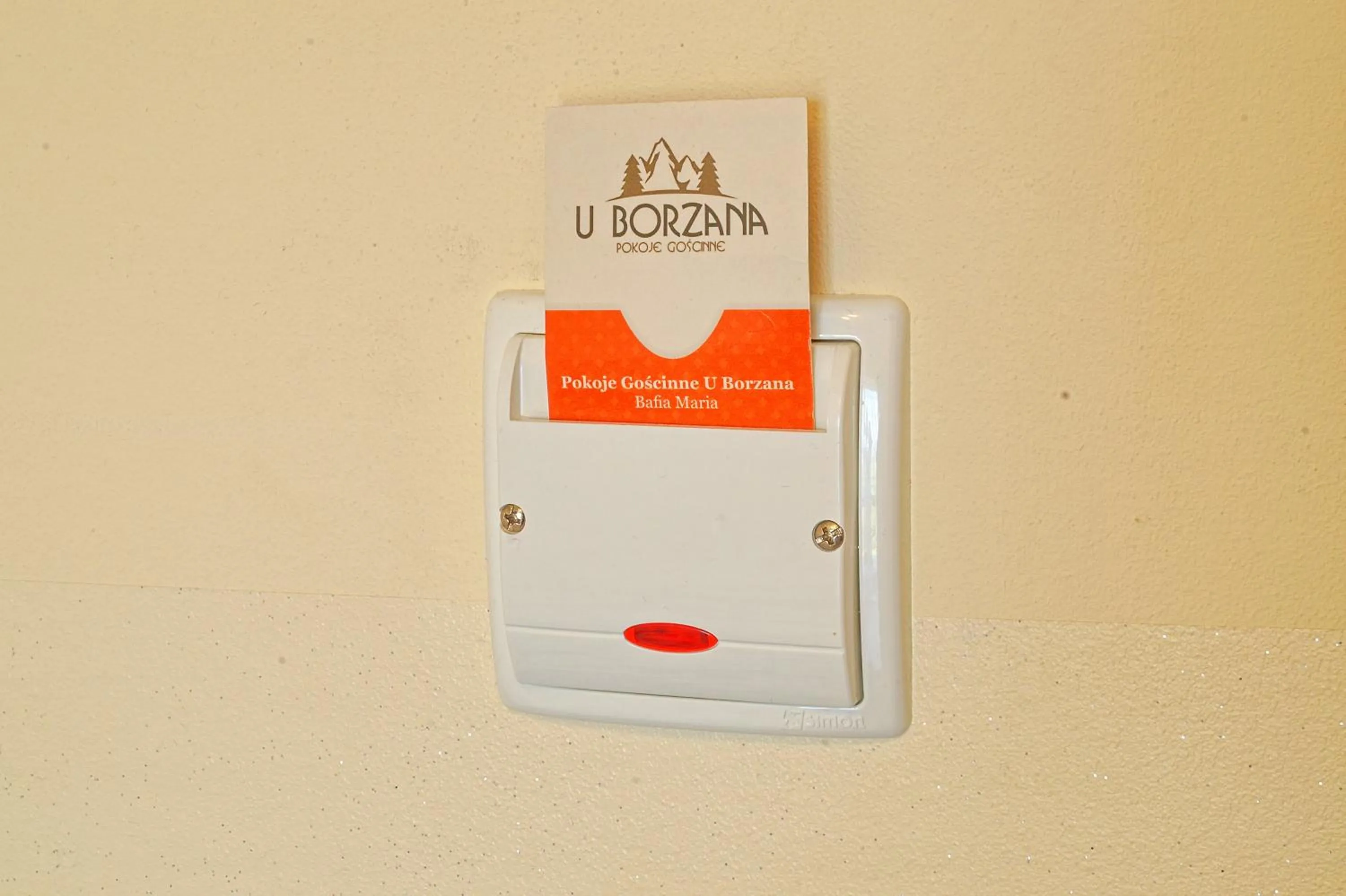 Decorative detail in Pokoje u Borzana