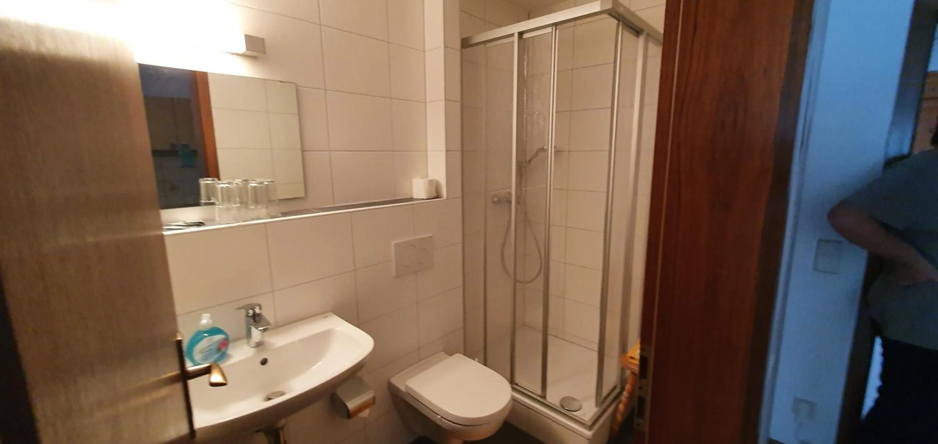 Bathroom in Gasthaus Mösle