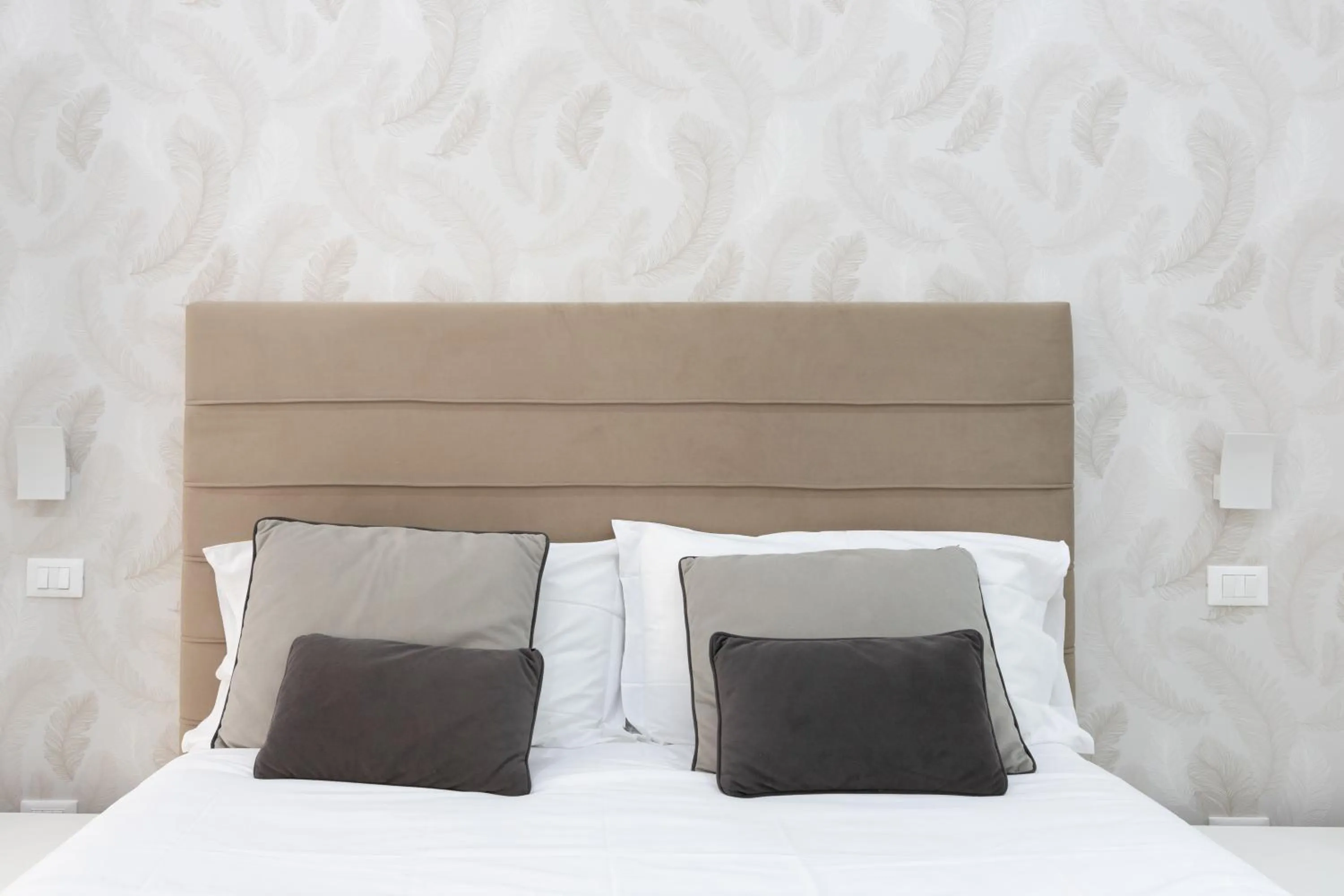 Bed in 247 Luxury Rooms Trastevere