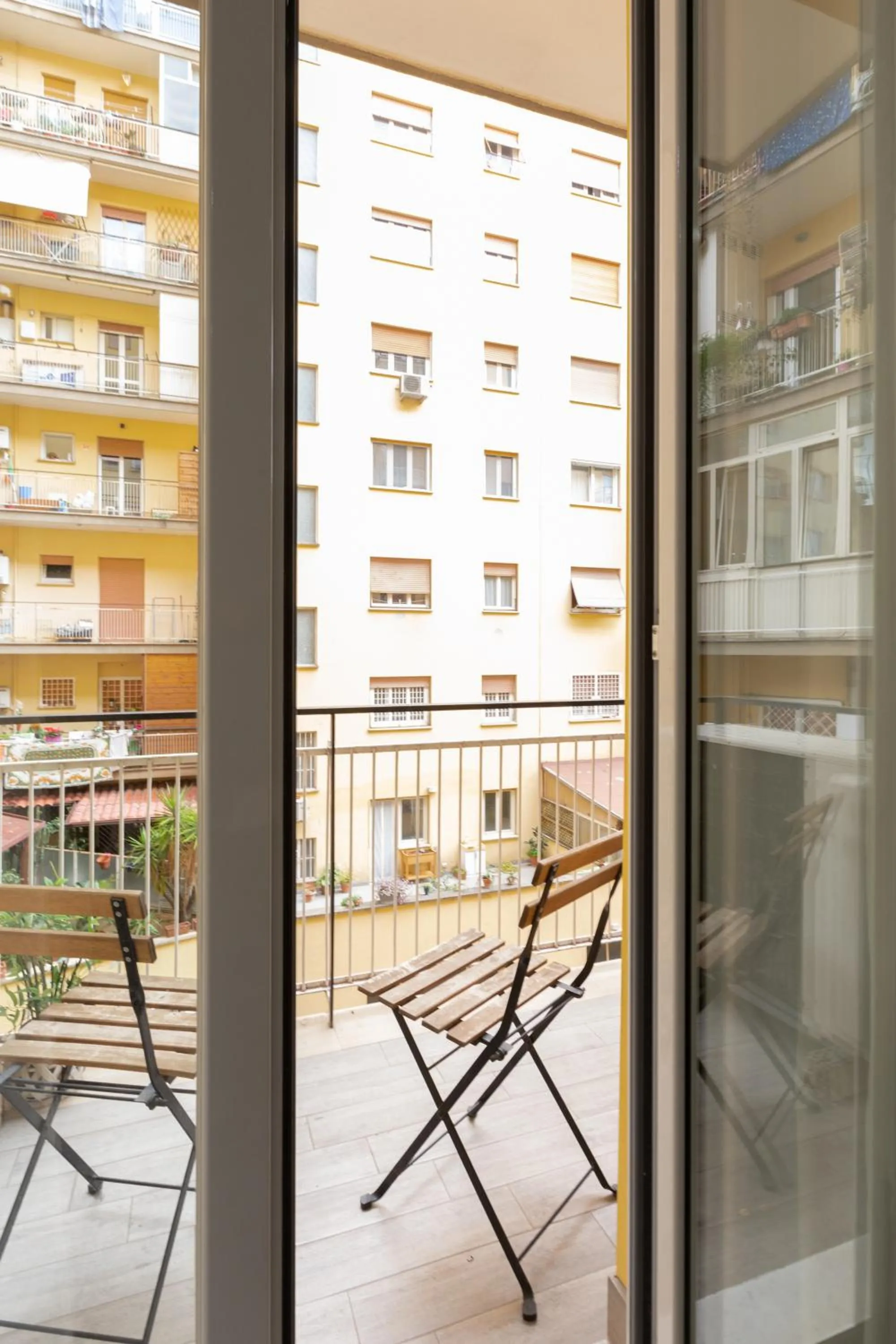 Balcony/Terrace in 247 Luxury Rooms Trastevere