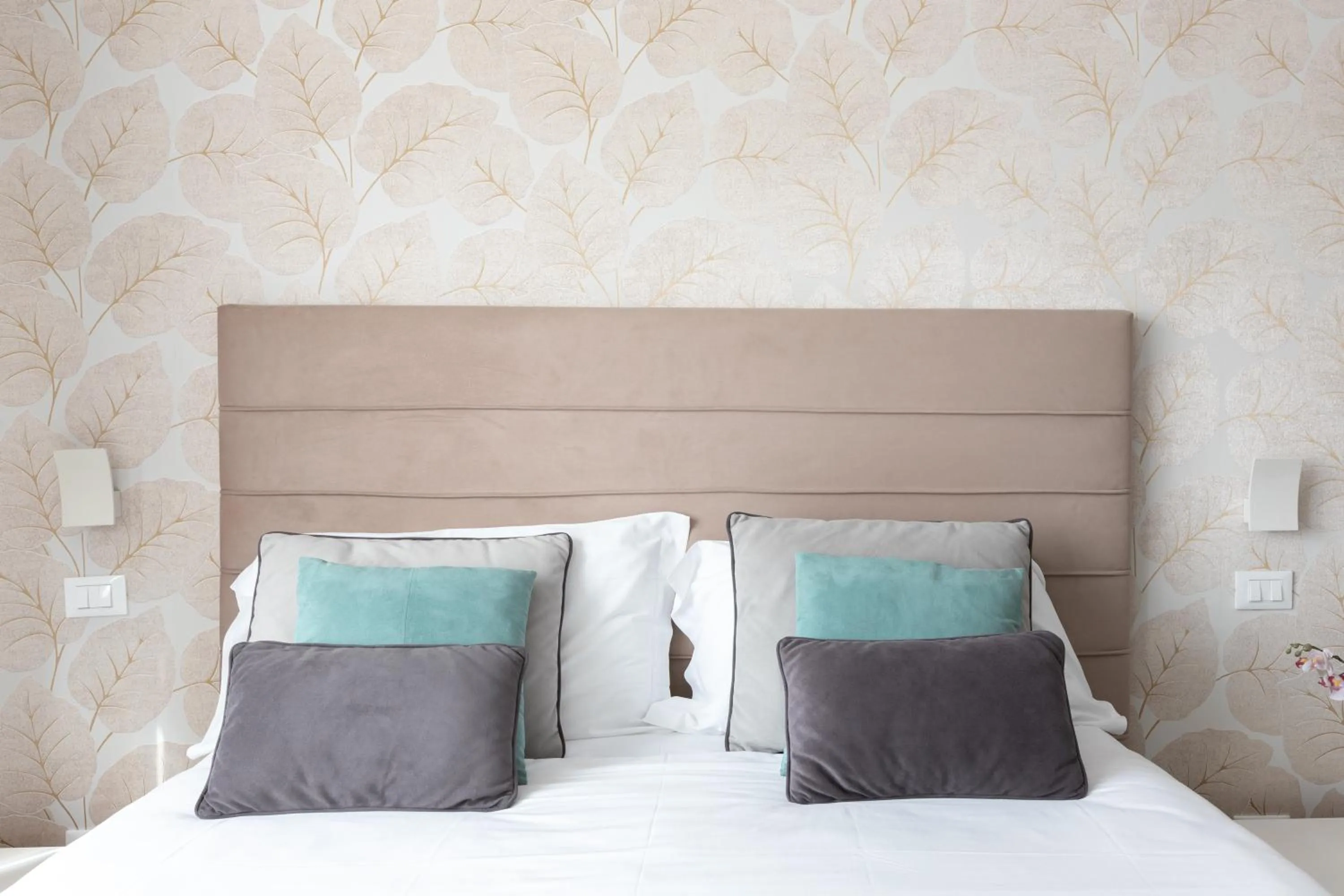 Bed in 247 Luxury Rooms Trastevere