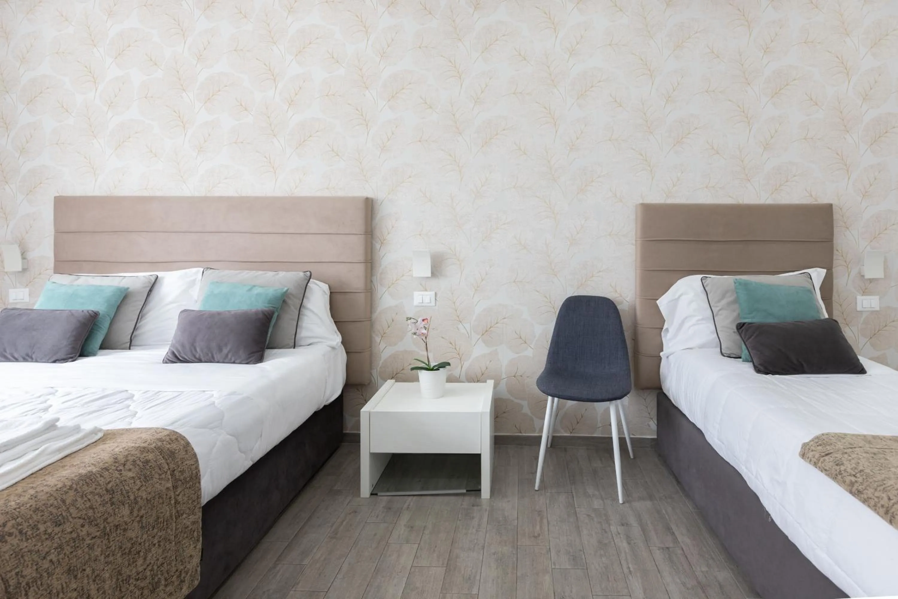 Bed in 247 Luxury Rooms Trastevere