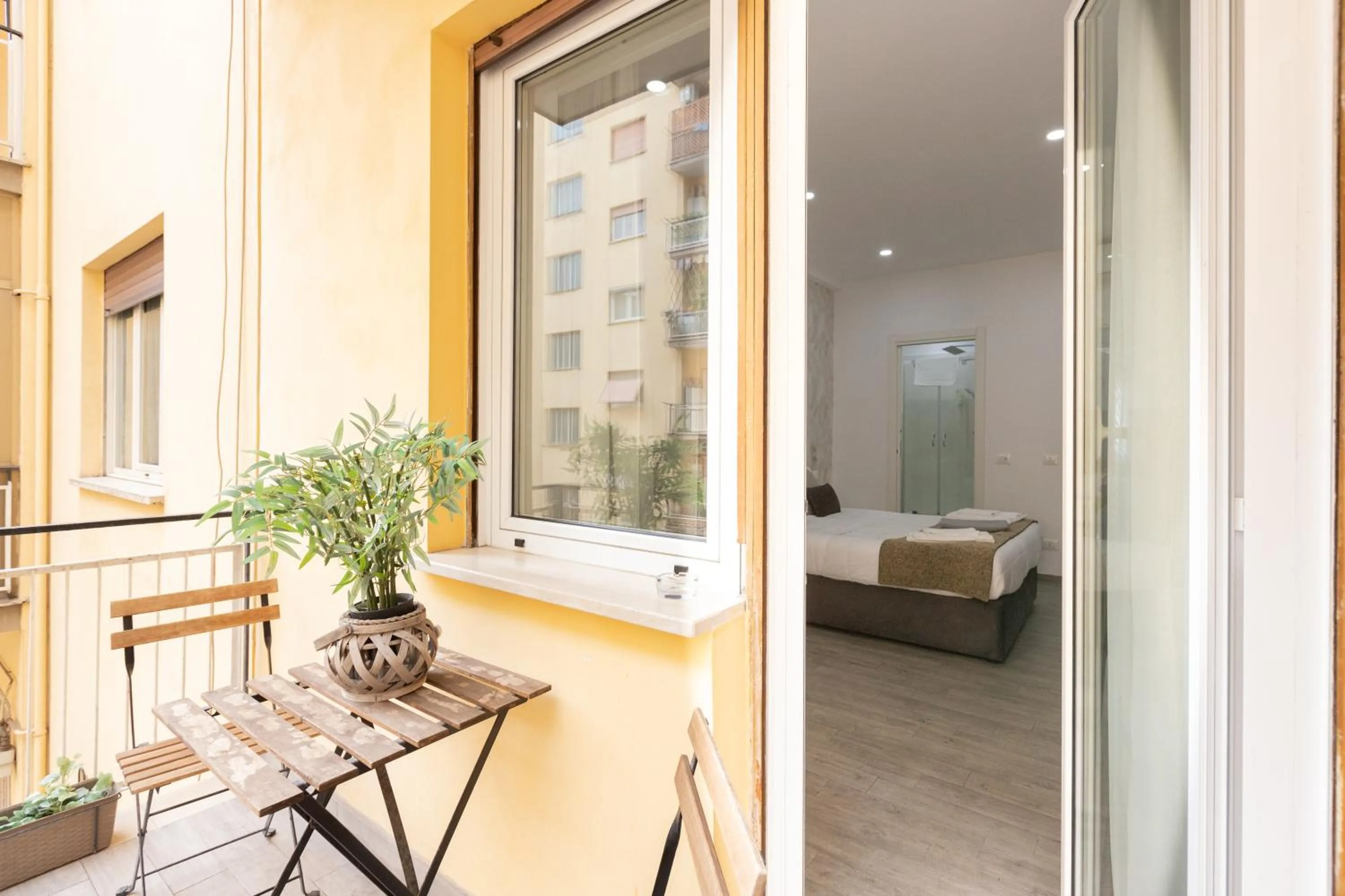 Balcony/Terrace in 247 Luxury Rooms Trastevere