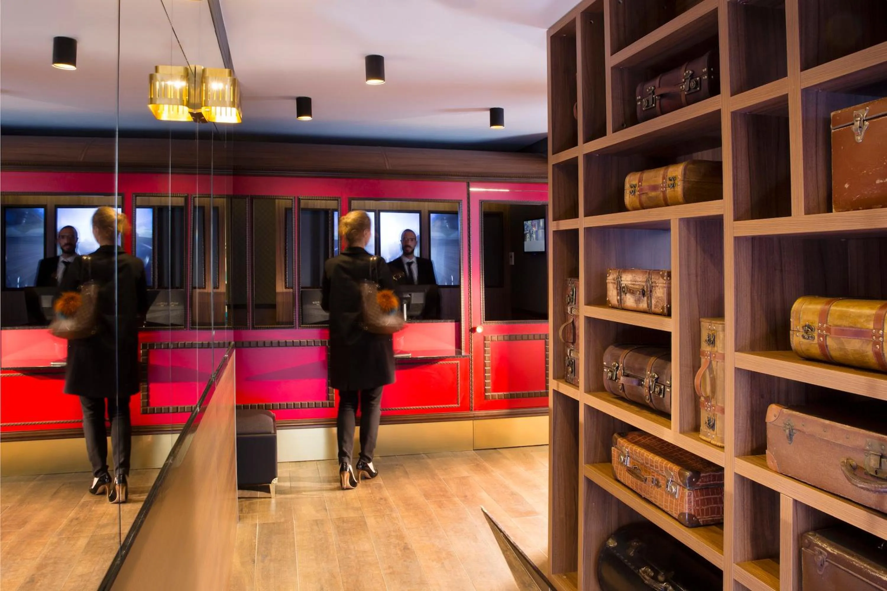 Lobby or reception in Hotel Whistler - Gare du Nord