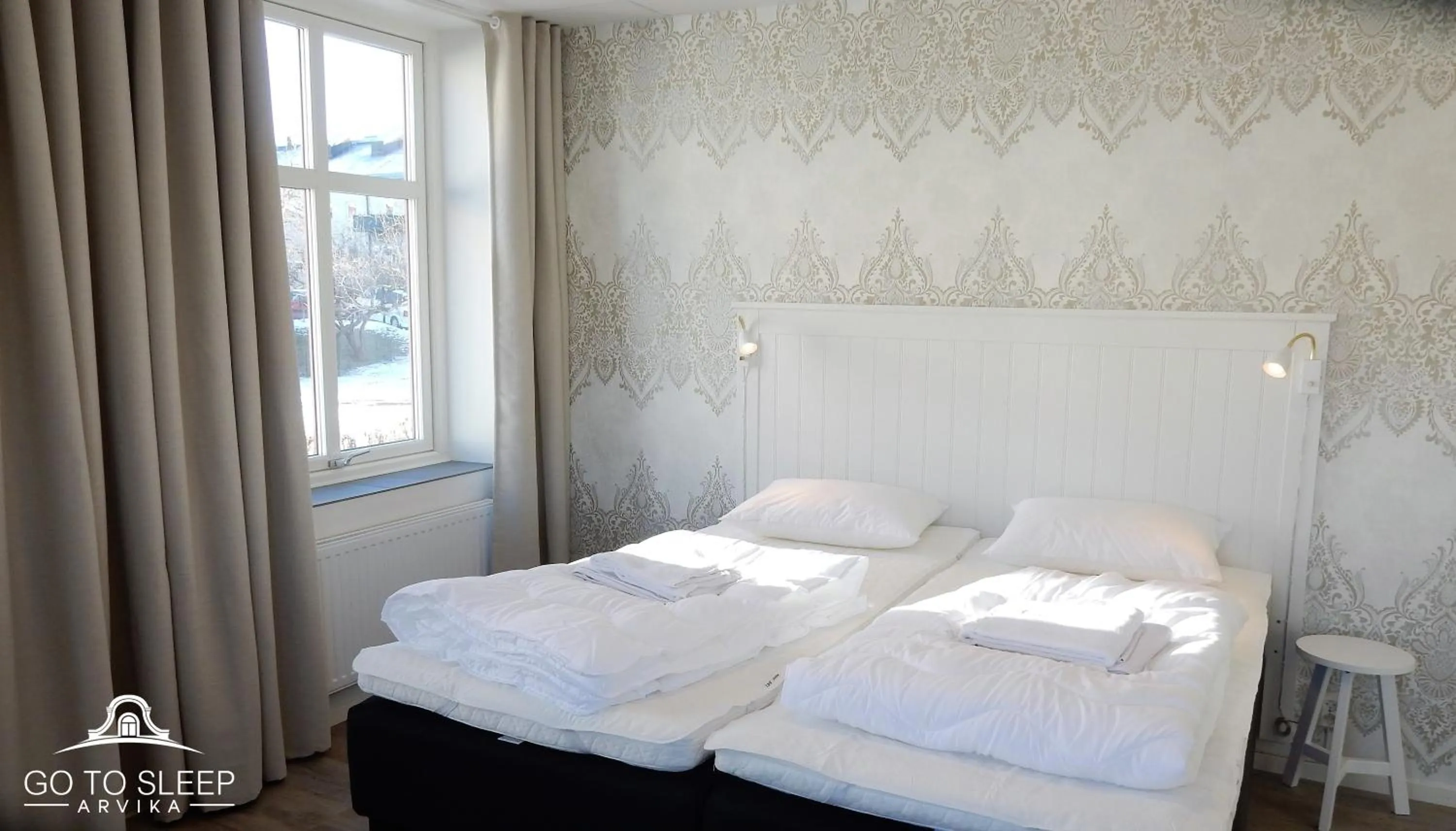 Bedroom, Bed in Go to sleep Arvika