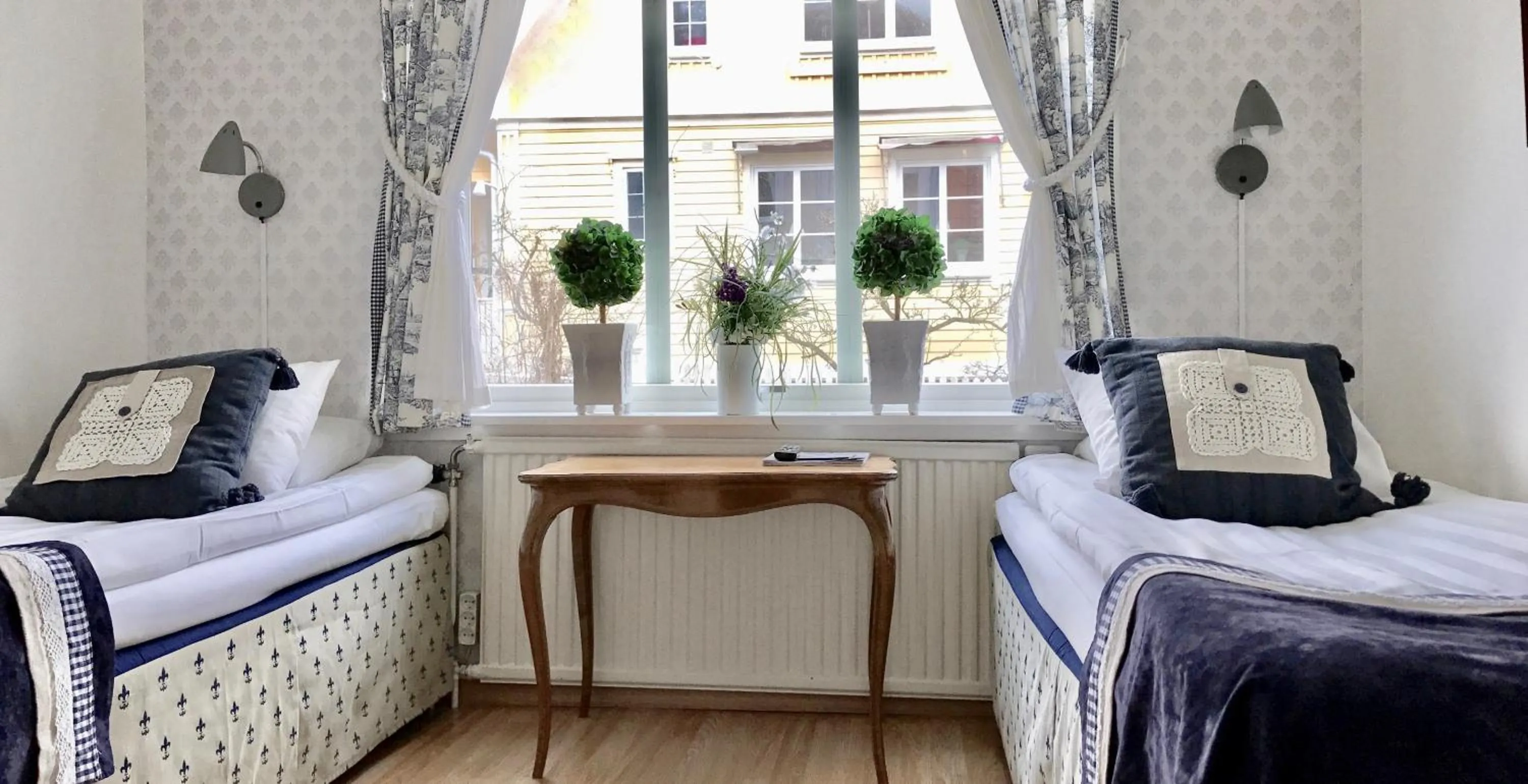 Bed in Hotell Viking