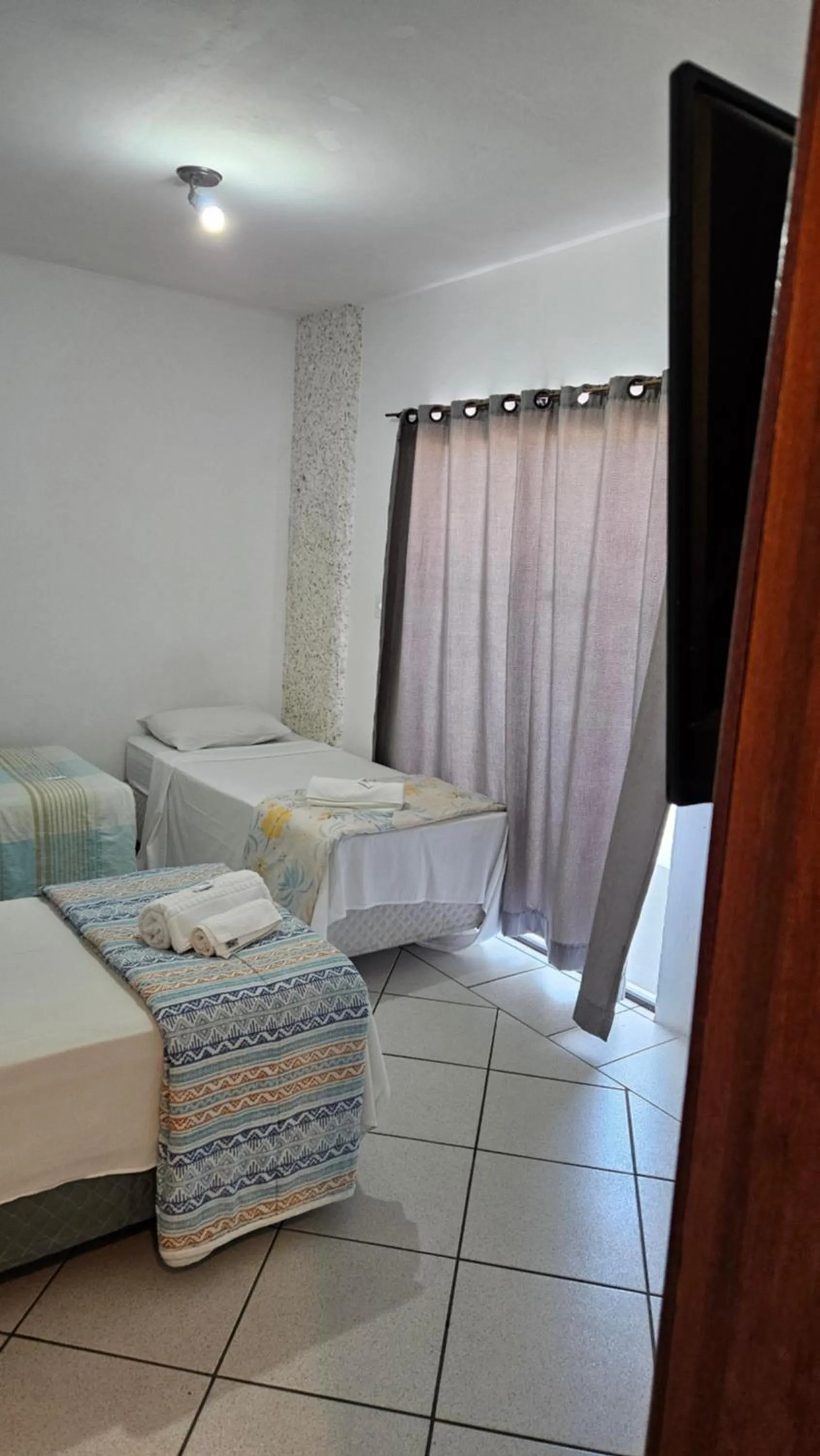 Bed in Praia Comprida Hotel