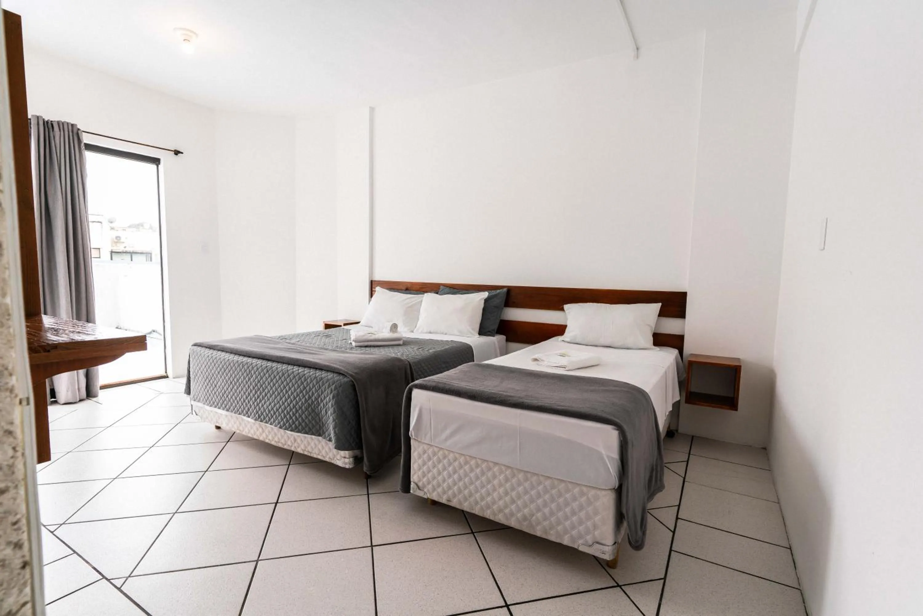 Bed in Praia Comprida Hotel