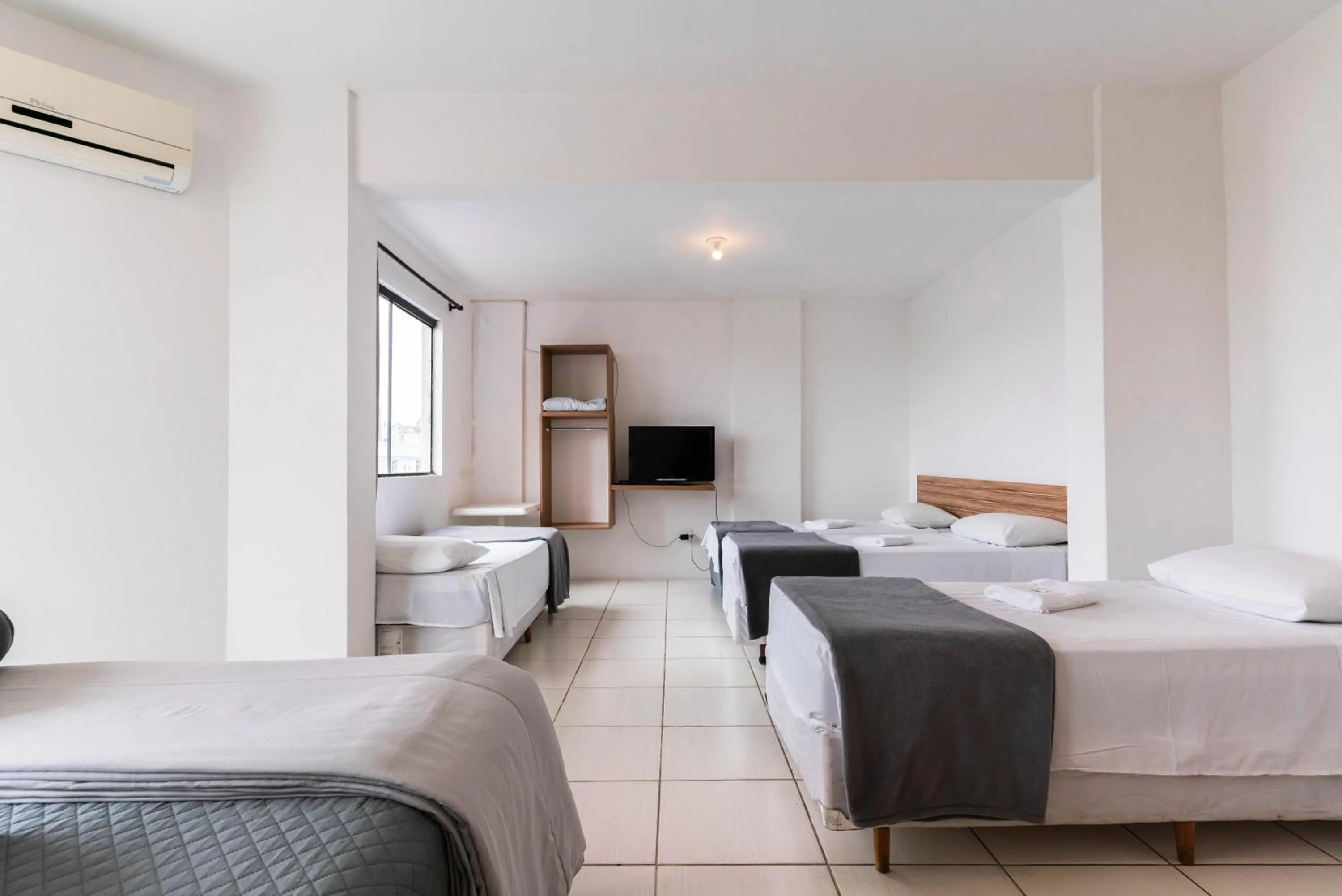 Bed in Praia Comprida Hotel